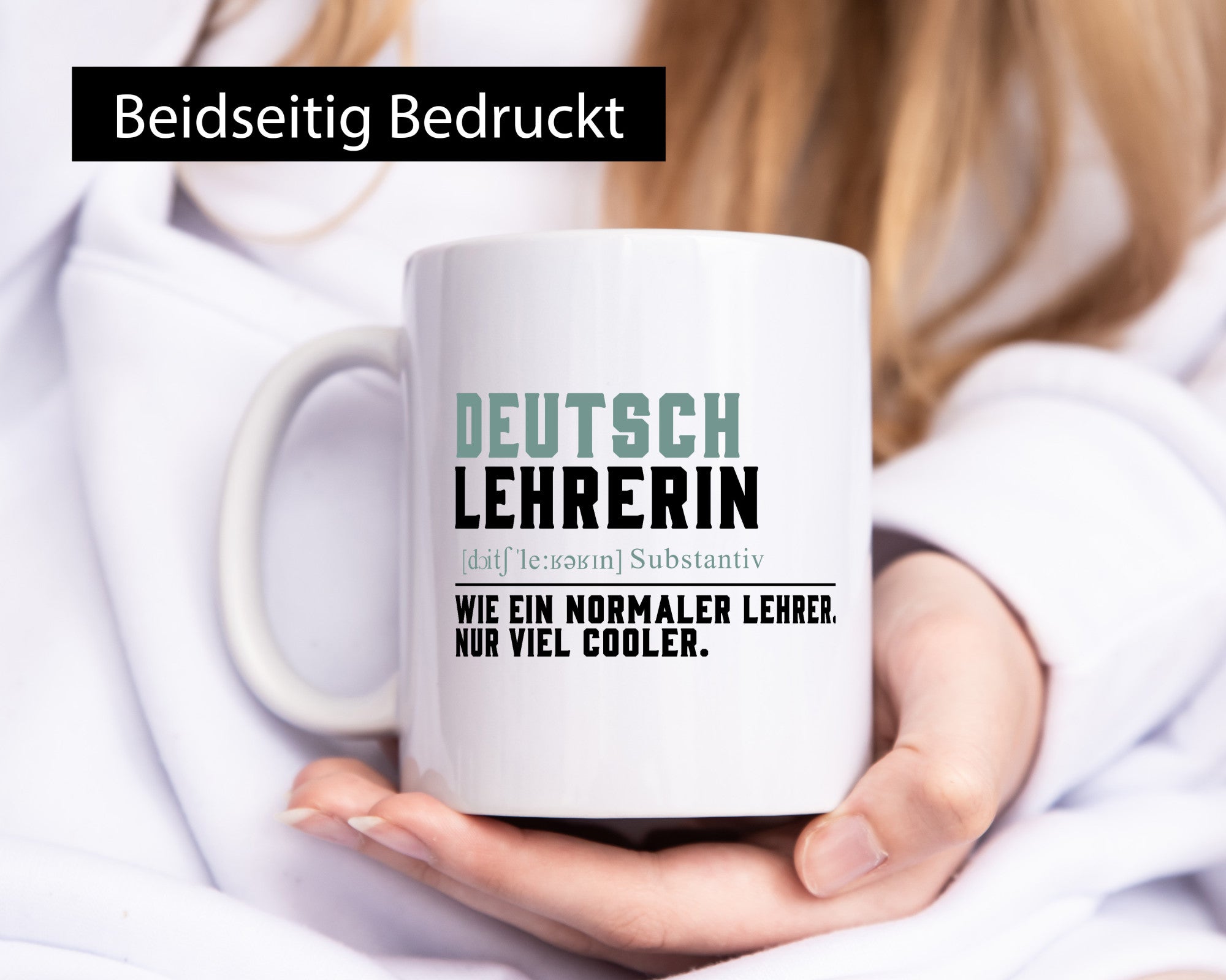 Deutschlehrerin | Lehrerin Unterricht Lieblinglehrerin Geschenkidee Humor Tasse