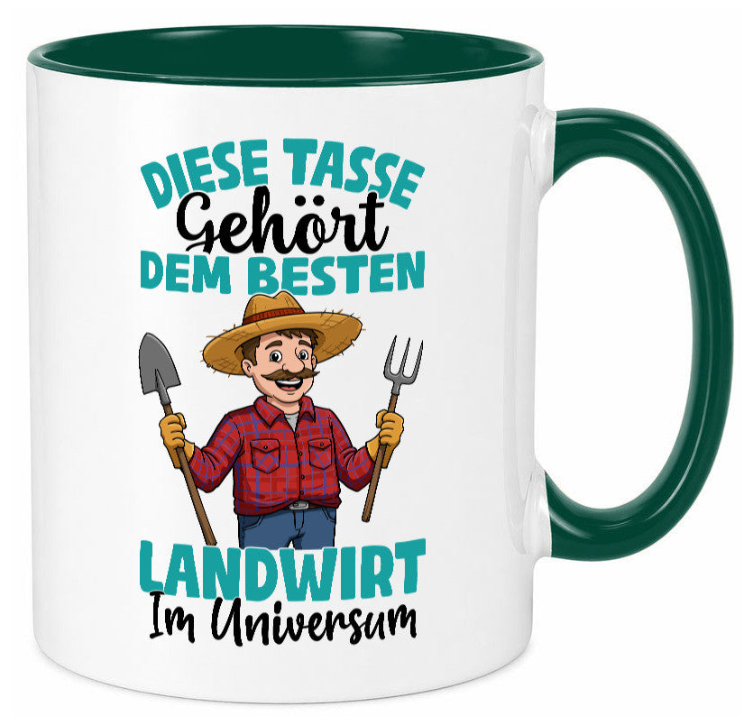 Im Universum: Landwirt | Bauer Landwirtschaft lustiger Spruch Geschenk Humor