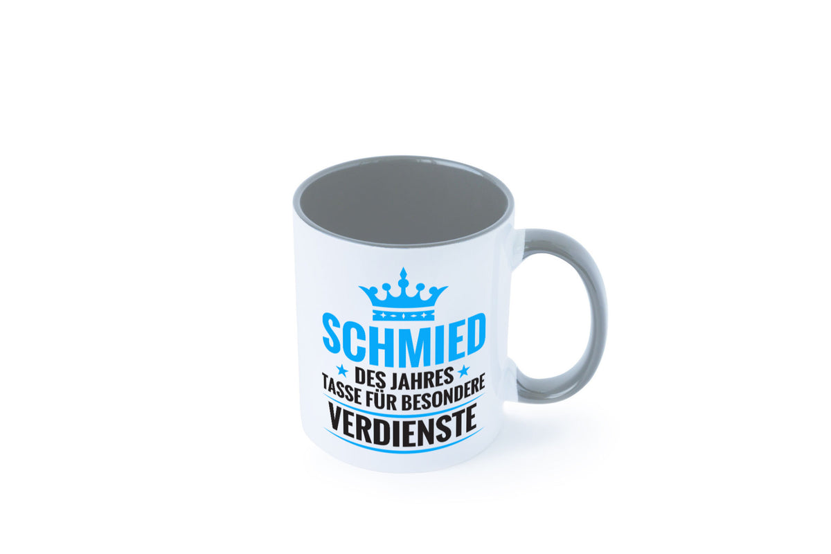 Besonderer Verdienst: Schmied | schmieden Humor Geschenkidee Tasse