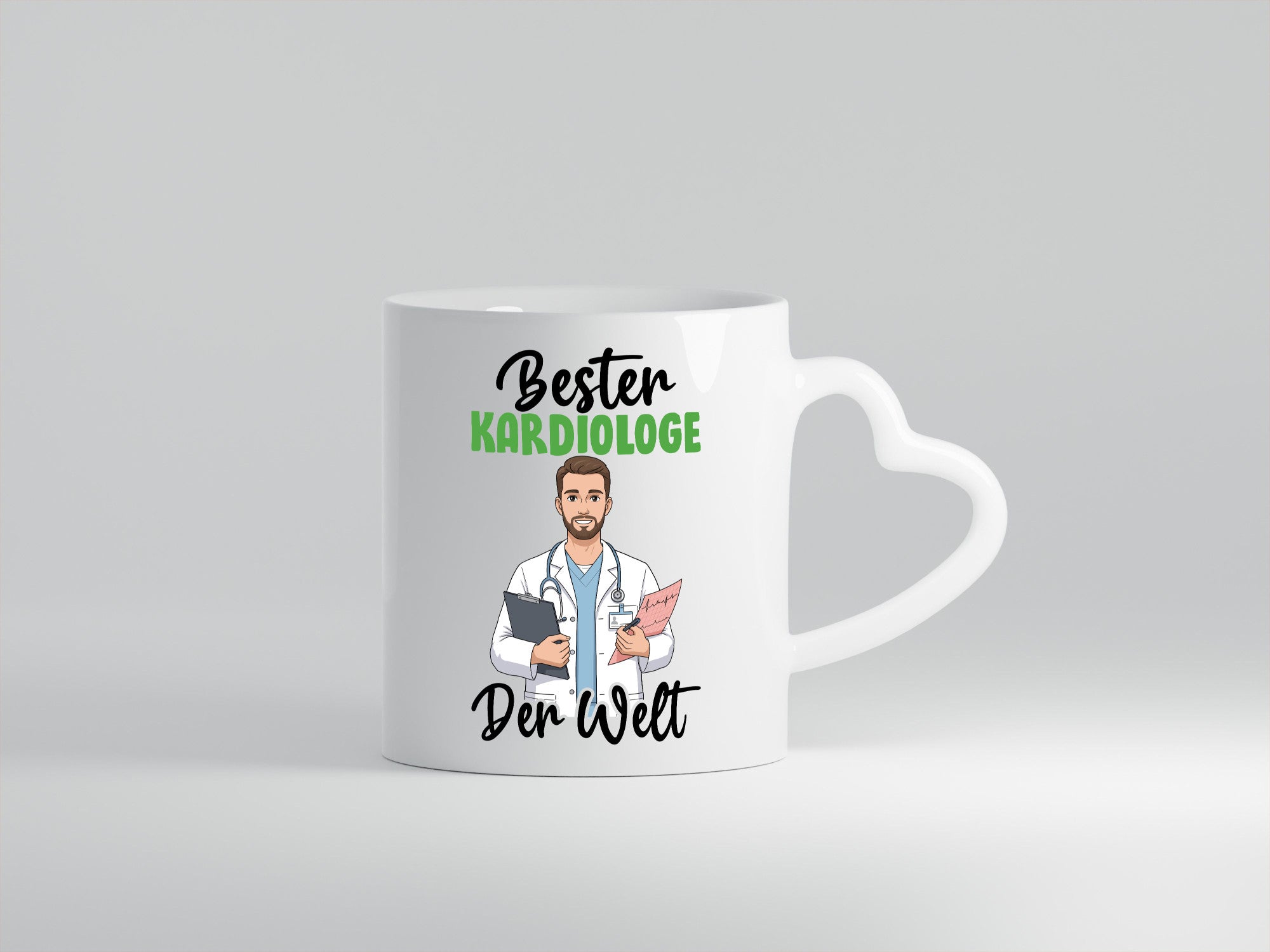 Bester Kardiologe | Kardiologie v2 Geschenk Humor Geschenkidee lustiger Spruch