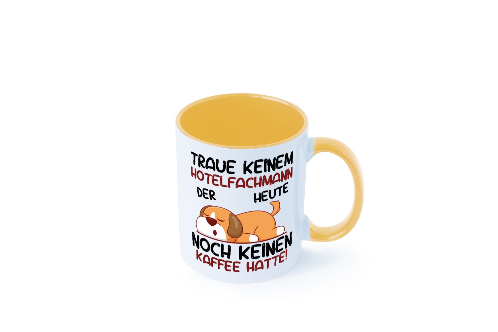 Traue keinem Hotelfachmann |Hotel lustig Humor Geschenkidee Geschenk Tasse