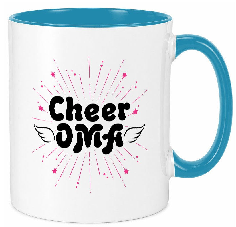 Cheer Oma | Beste Großmutter Geschenkidee Familie Humor Tasse
