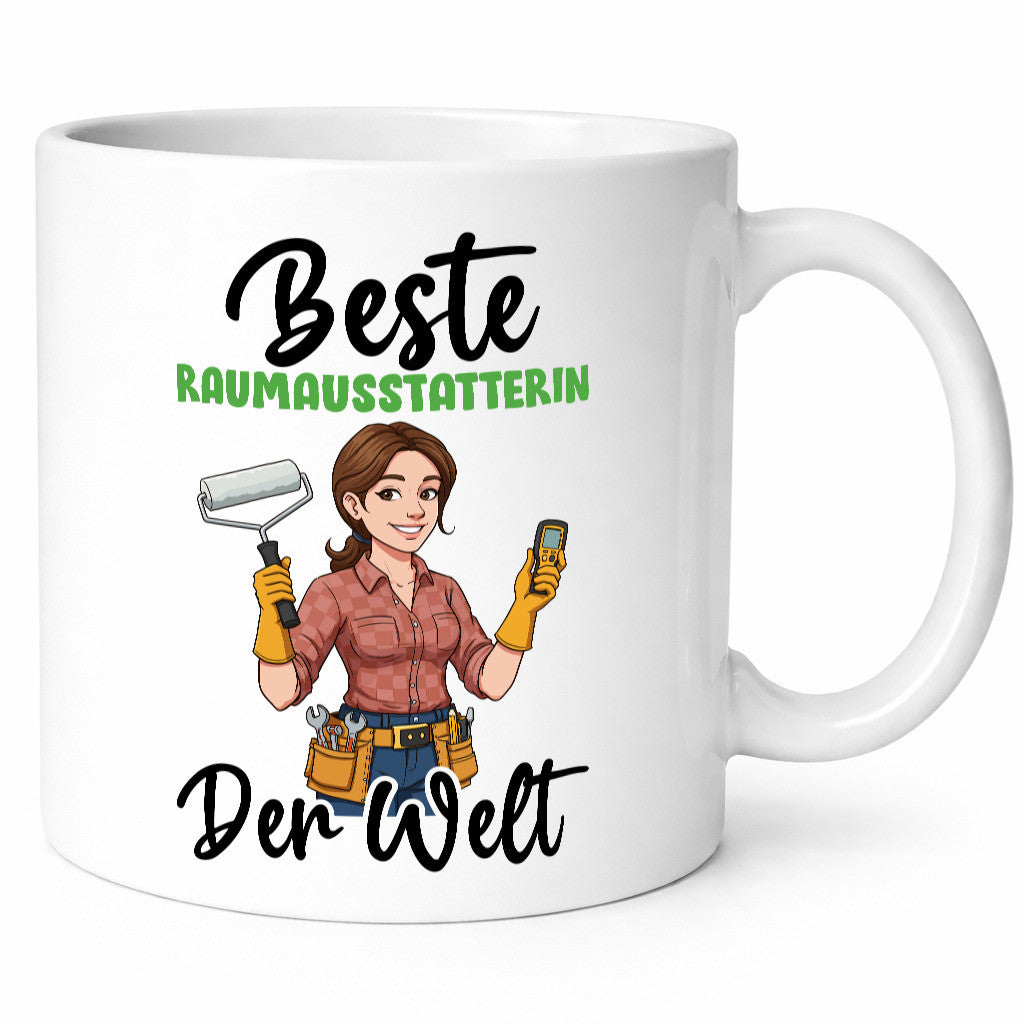 Beste Raumausstatterin | Wohn Ausstatterin v2 lustig Humor Geschenkidee