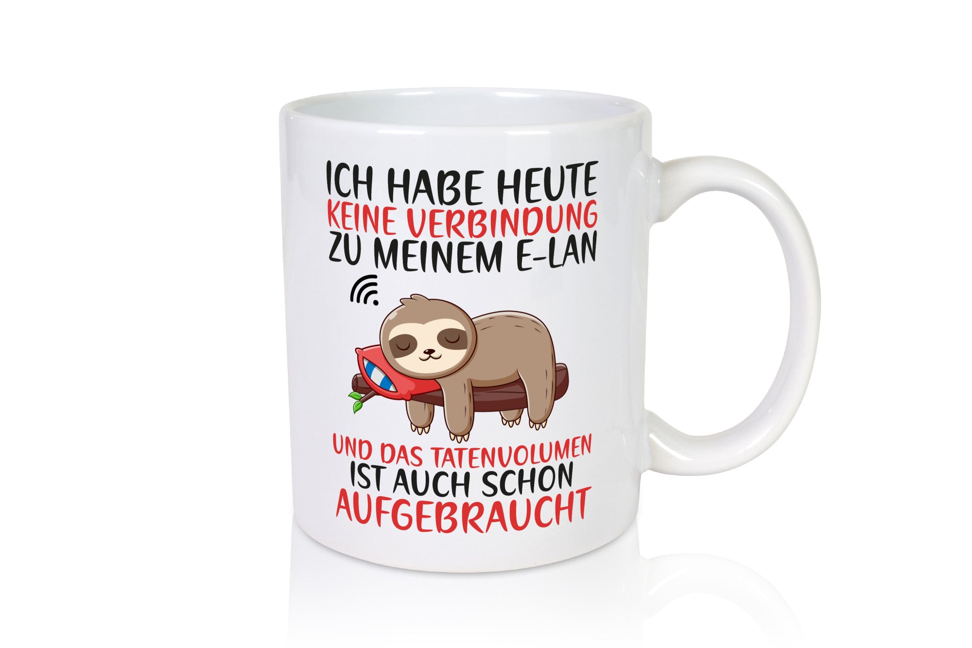 Keine Verbindung zu meinem WLan | Faultier Tatenvolumen Geschenk Tierliebhaber