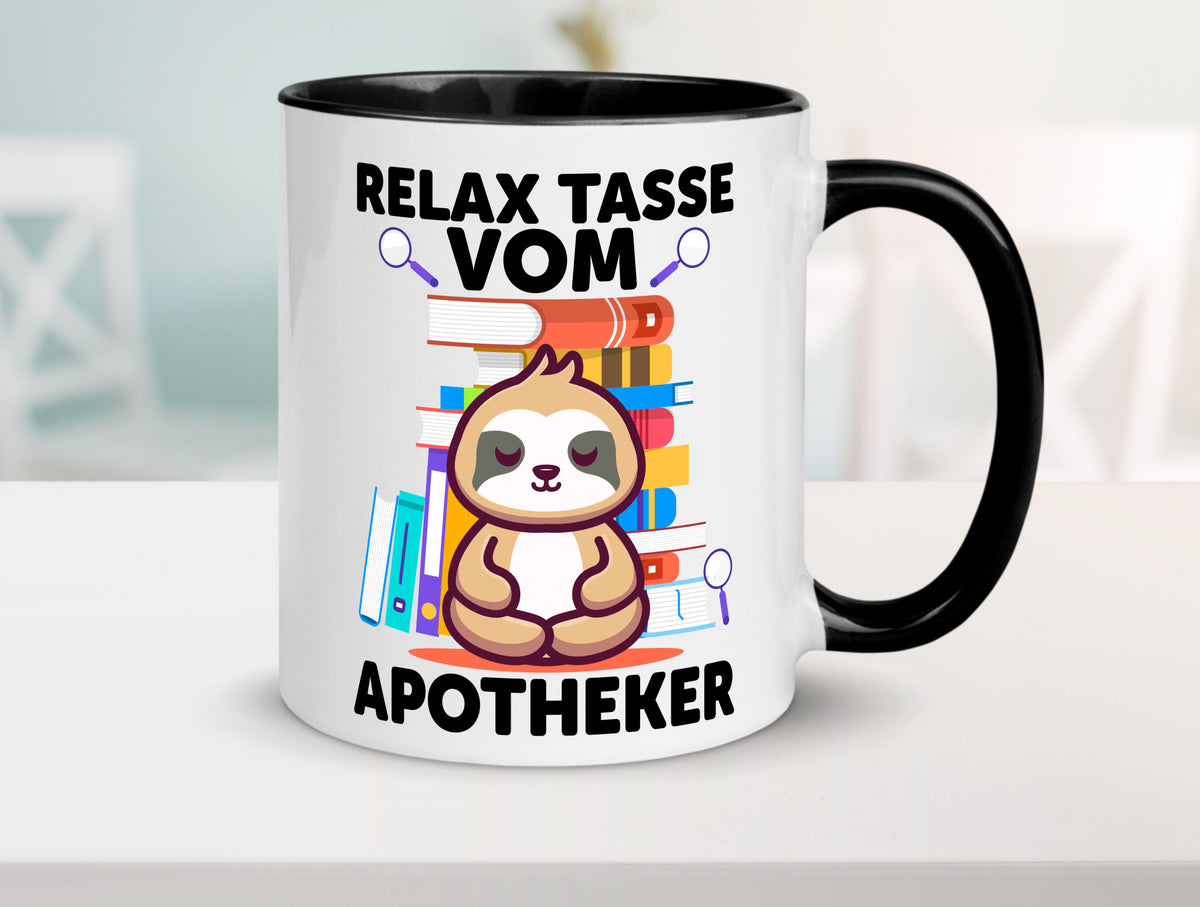 Relax Tasse: Apotheker | Apotheke Pharmazie lustiger Spruch Geschenk Humor