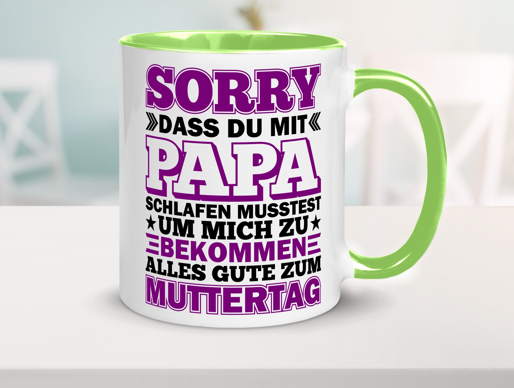 Muttertags Tasse vl1 lustig Familie Geschenkidee Geschenk