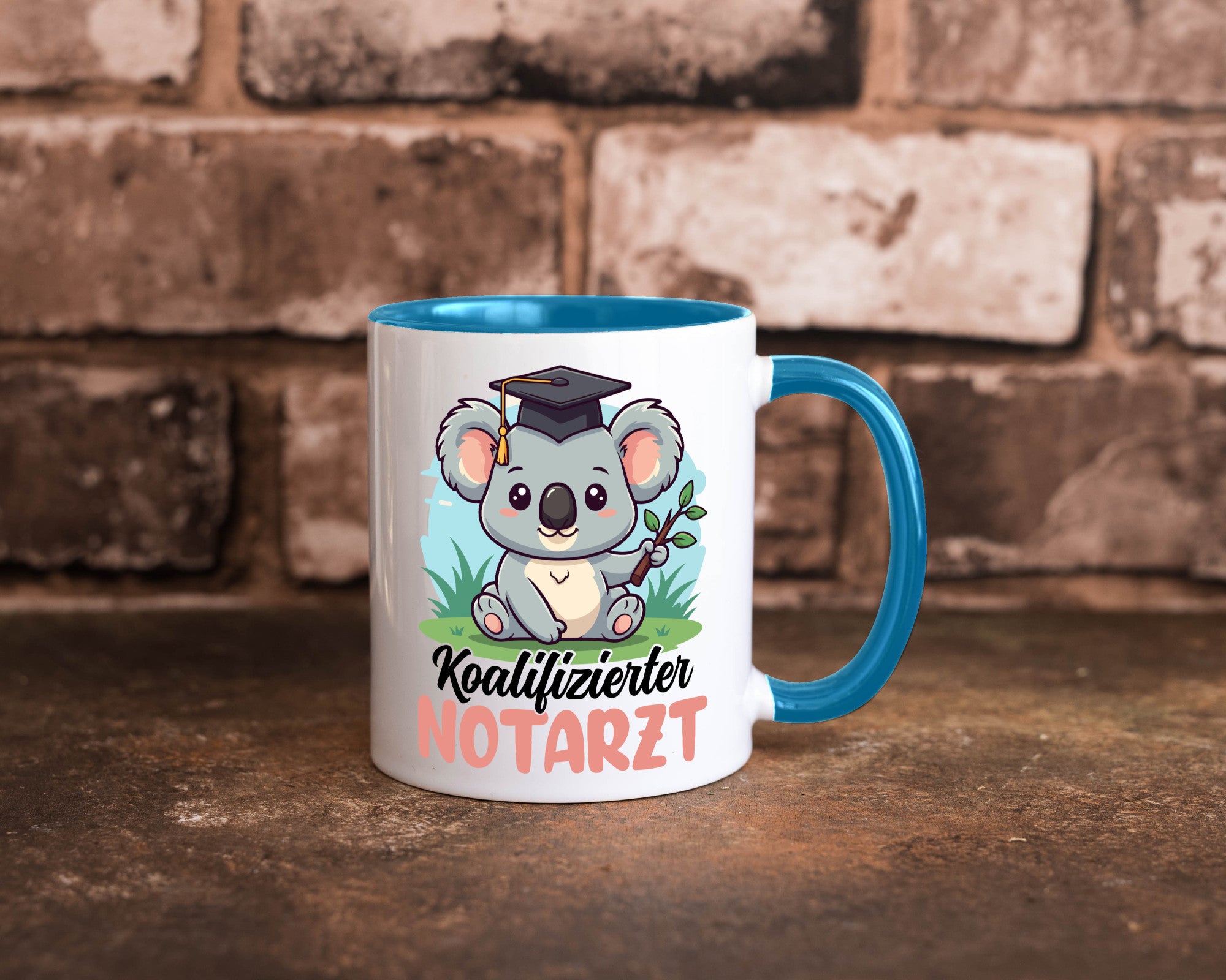 Koalifizierter Notarzt | Arzt Geschenk Humor Geschenkidee lustiger Spruch Tasse
