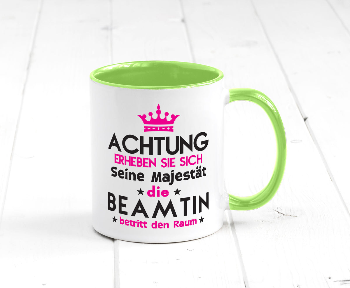 Seine Majestät Beamtin | Verbeamtung öffentlicher Dienst Geschenkidee Humor Tasse