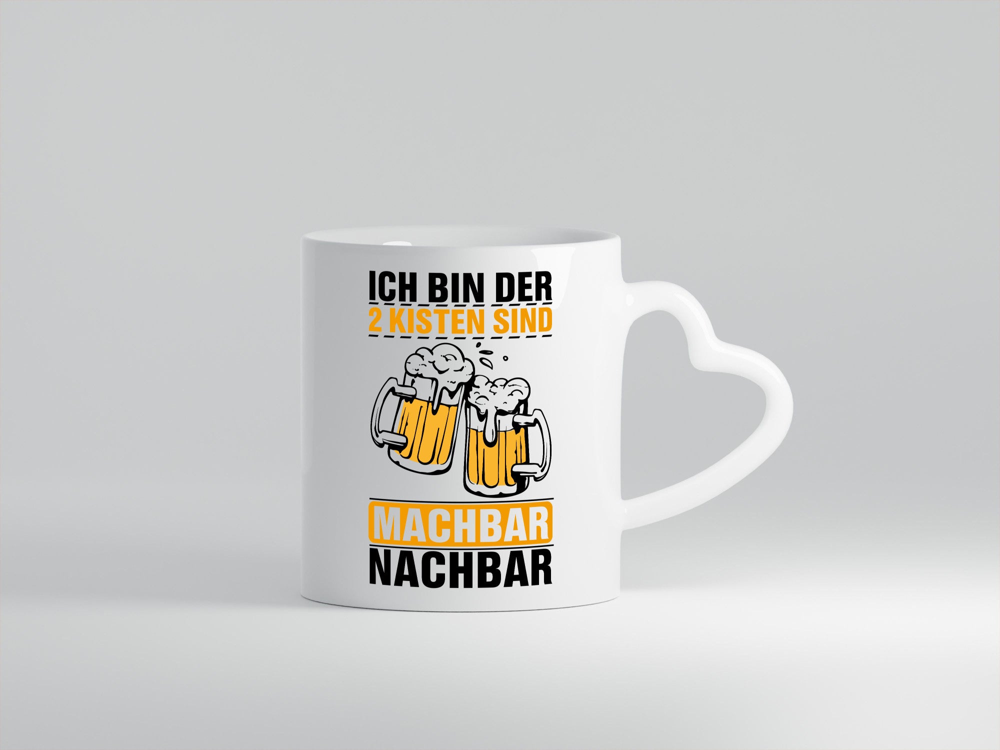 Ich bin der 2 Kisten sind machbar nachbar | Geschenk Humor Geschenkidee