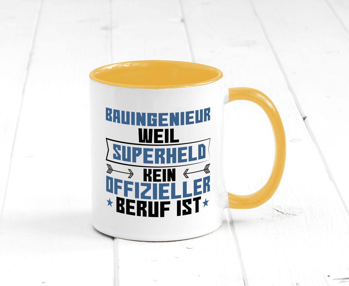 Superheld Bauingenieur | Ingenieur Humor Geschenkidee Tasse
