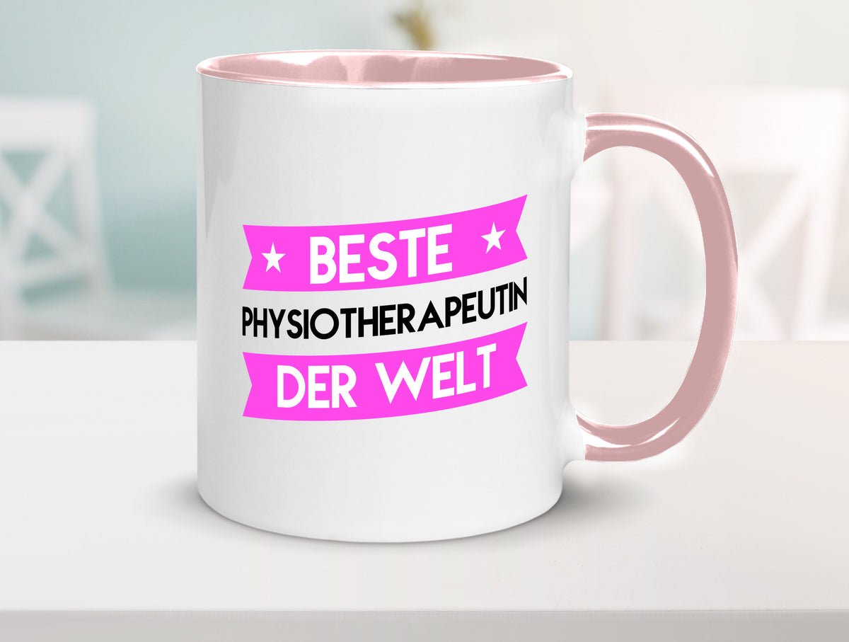 Beste Physiotherapeutin Humor Geschenkidee Tasse