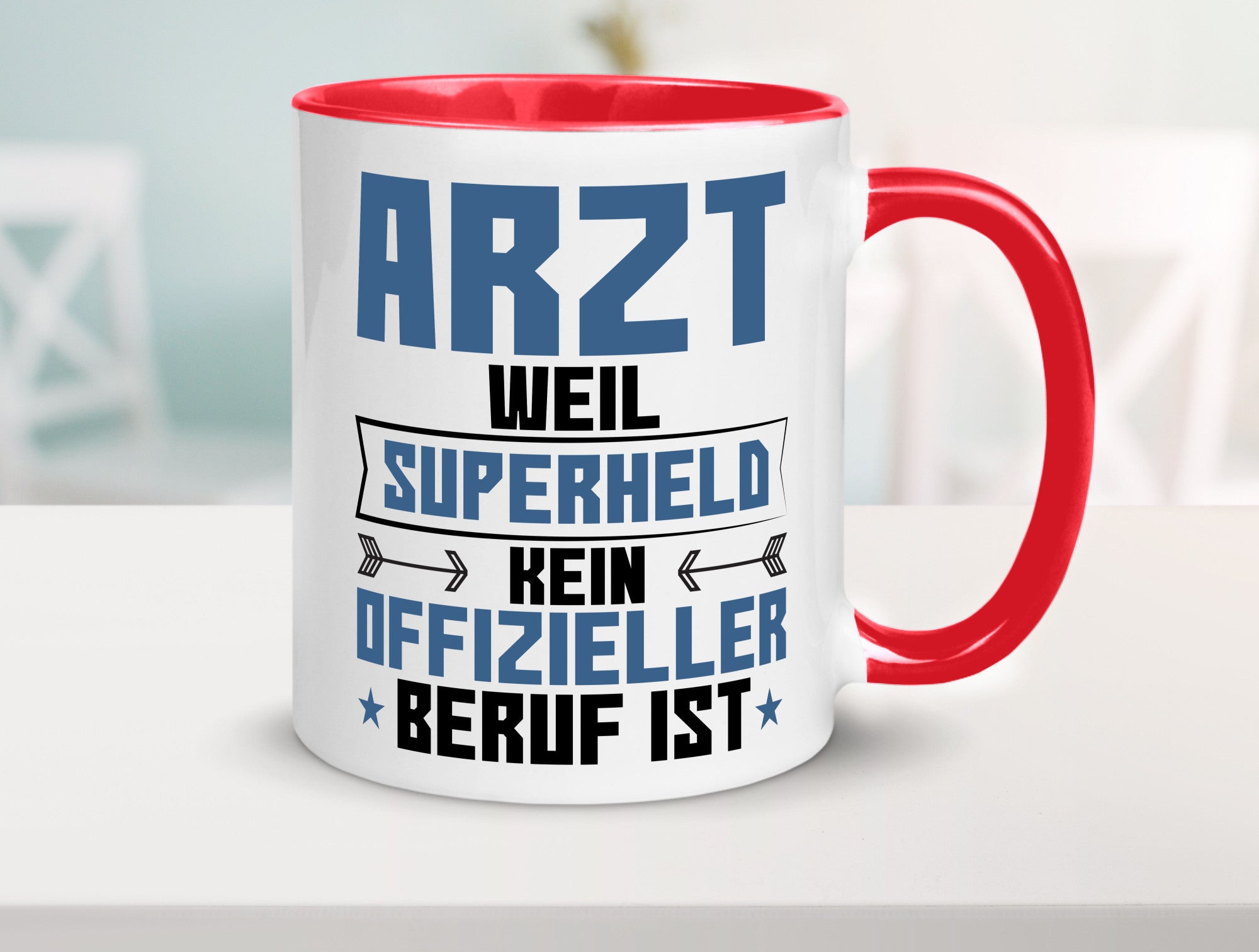 Superheld Arzt | Medizin Doktor Facharzt Geschenk Humor Geschenkidee lustiger