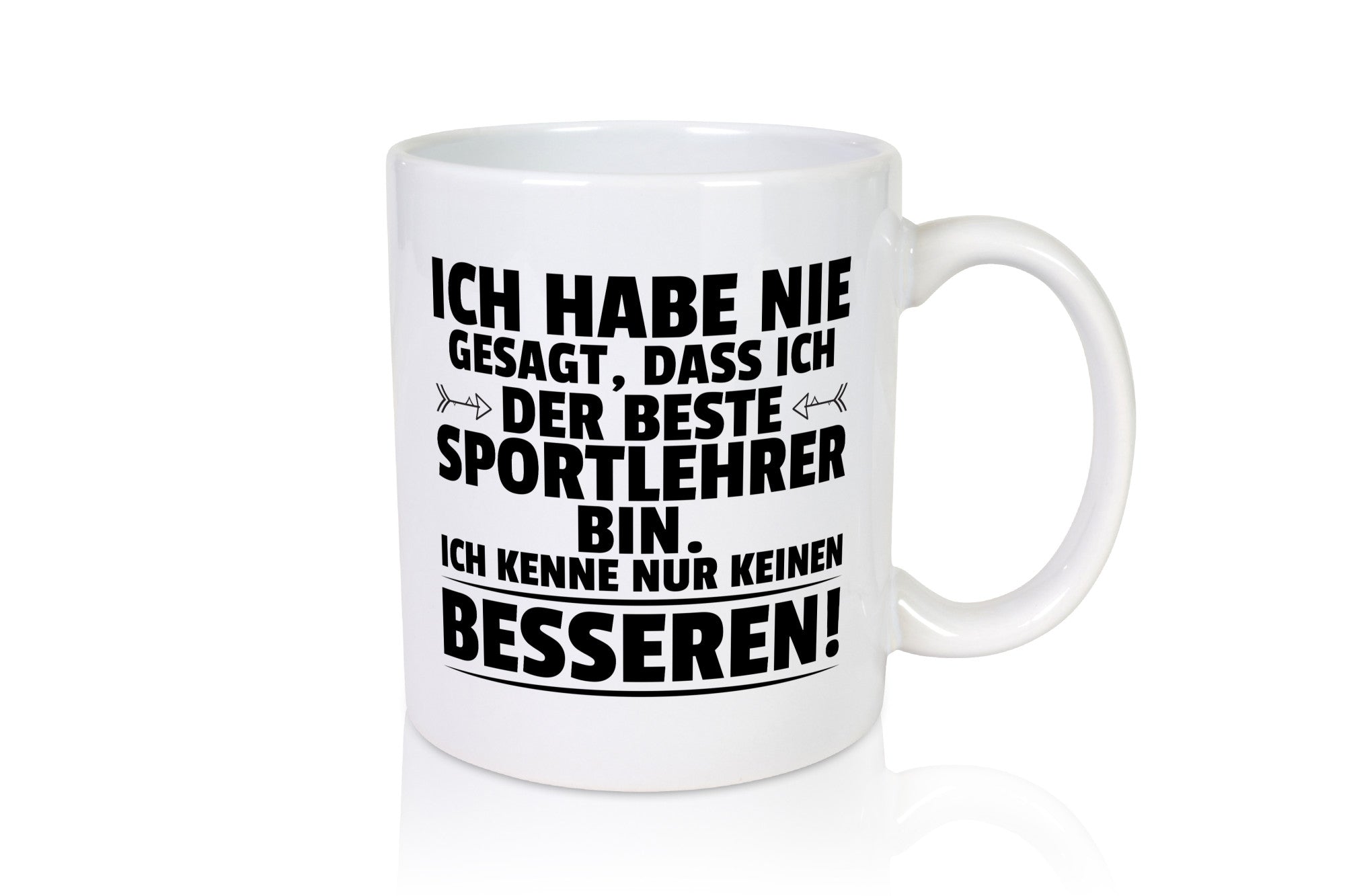 Der Beste Sportlehrer | Lehrer Sport Geschenkidee Humor Tasse