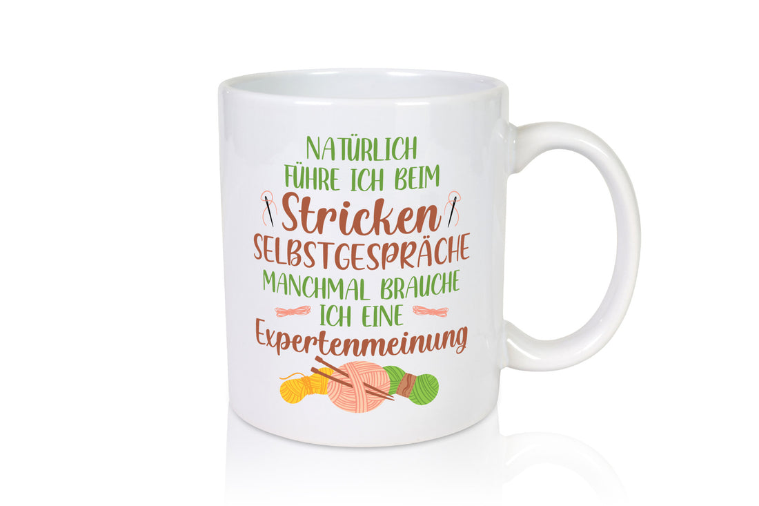 Stricken Selbstgespräche, brauche Expertenmeinung | Nähen Geschenk Humor