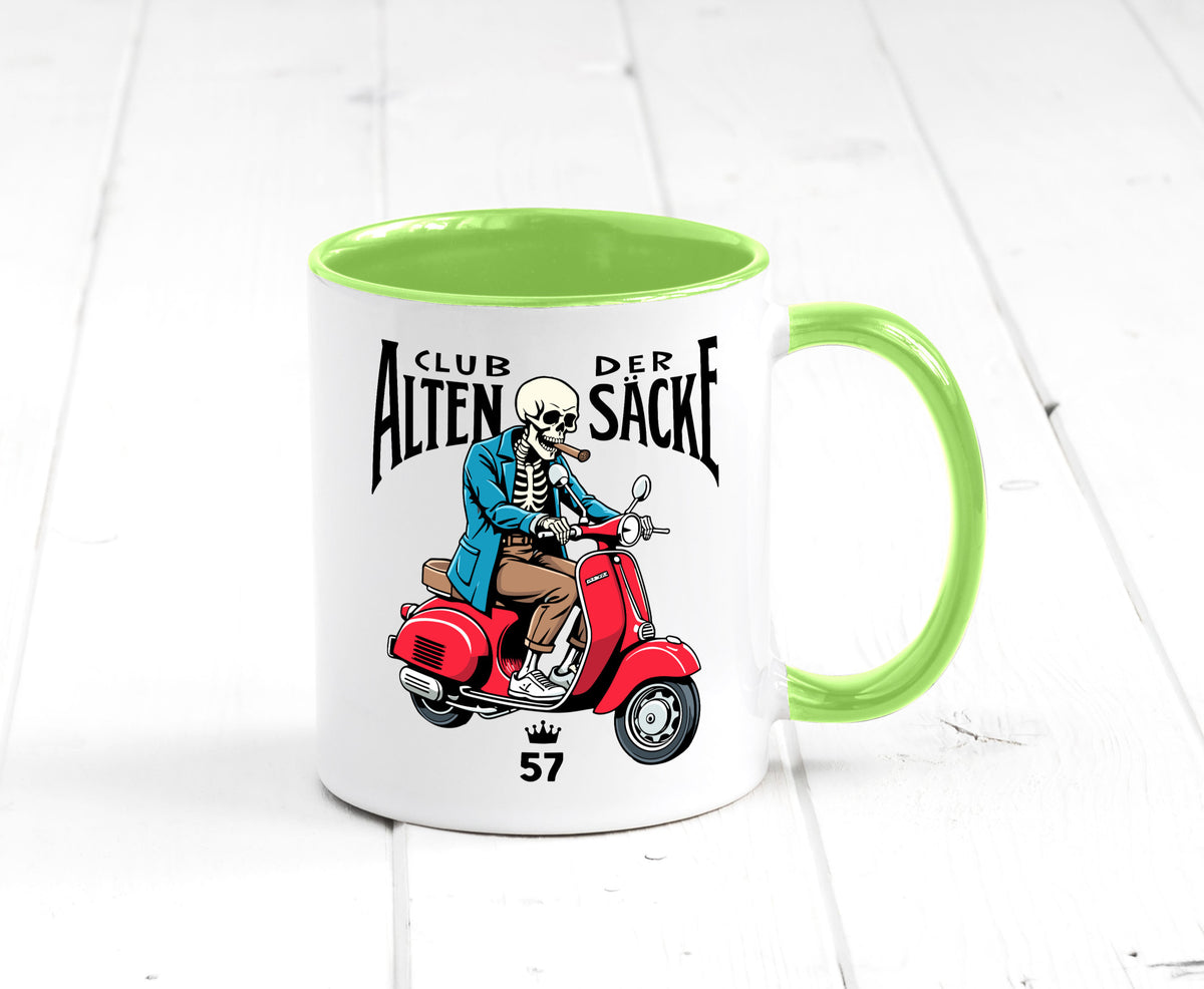 57. Geburtstag | 57 Jahre Club der alten Säcke v2 Geschenk Geschenkidee Tasse