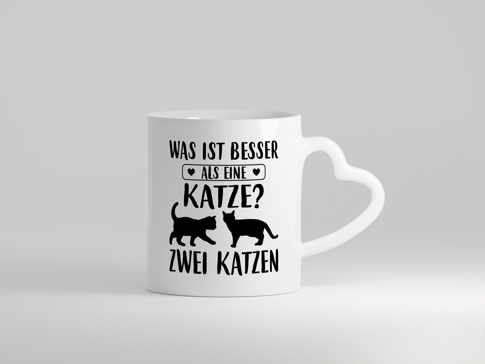 Was ist besser als eine Katze? Zwei Katzen | Katzenliebhaber lustig