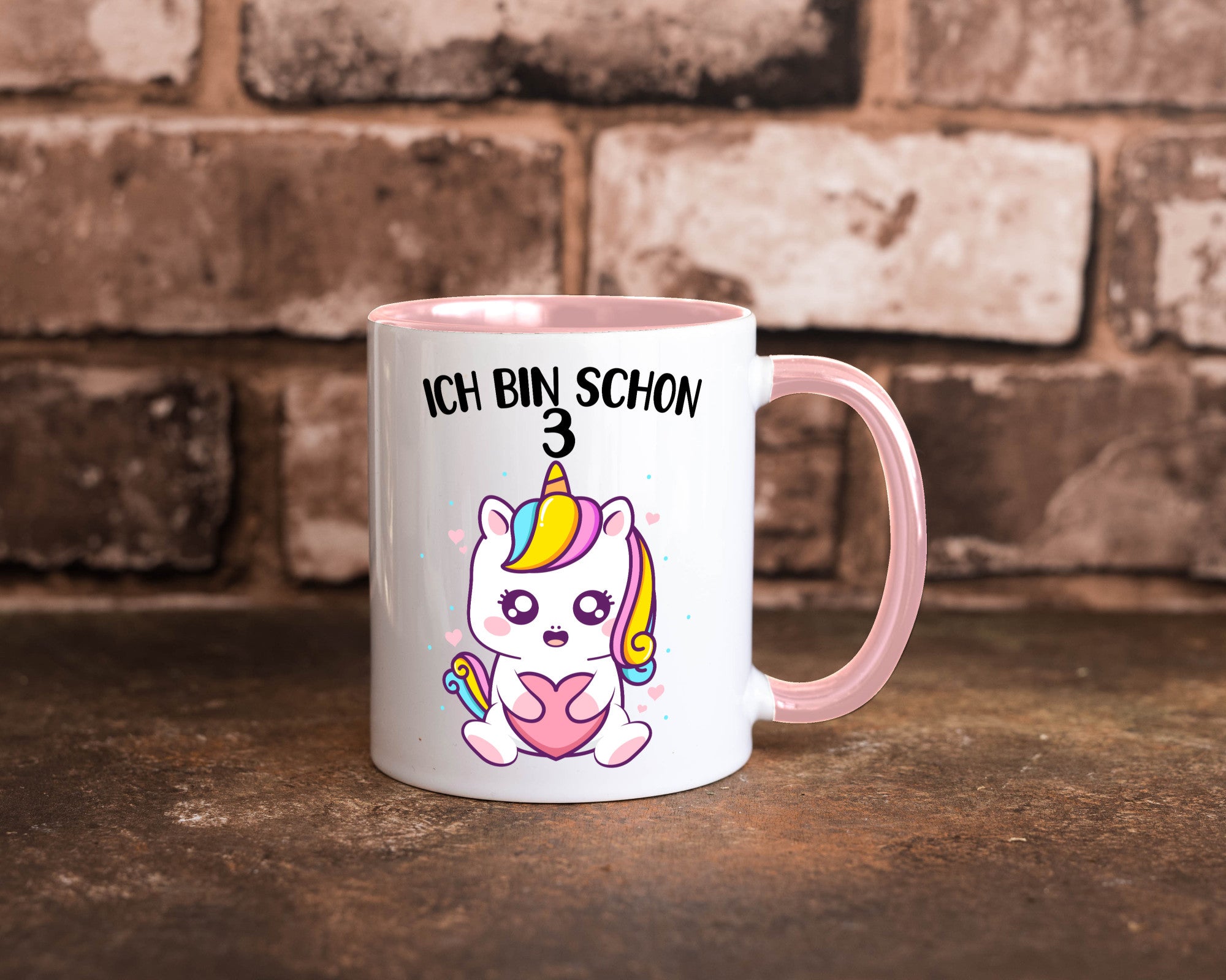 3. Geburtstag | Ich bin schon 3 Jahre Einhorn Mädchen lustig Geschenkidee