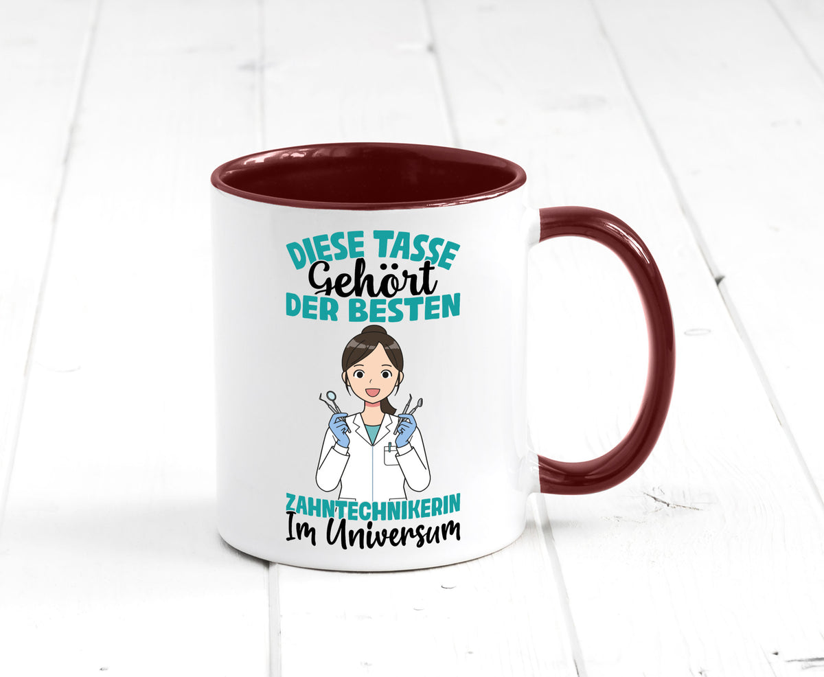 Im Universum: Zahntechnikerin | Zahnmedizin Humor Geschenkidee Tasse