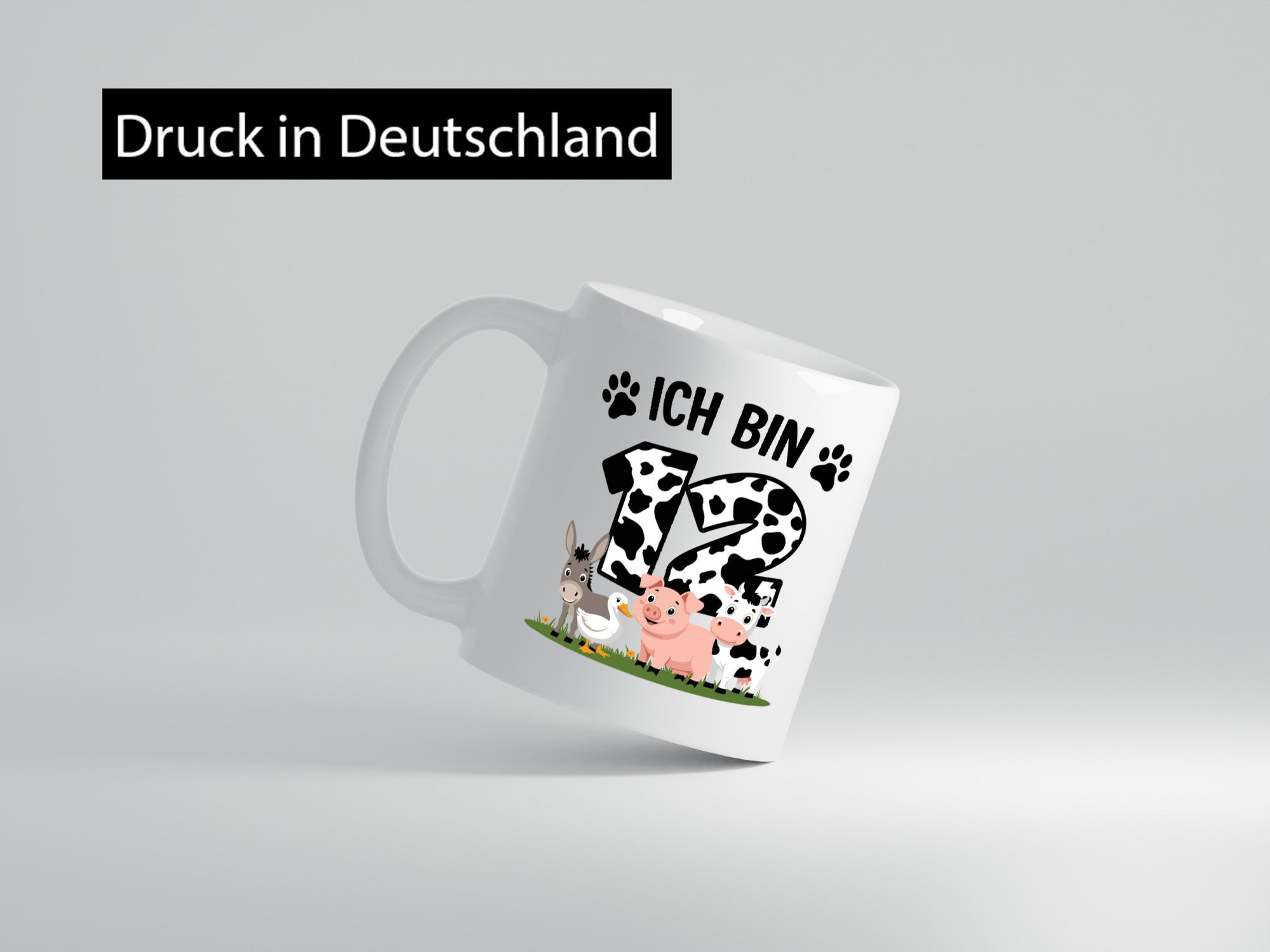 12 Geburtstag | Jahre Farmer Kind Humor Geschenkidee Tasse