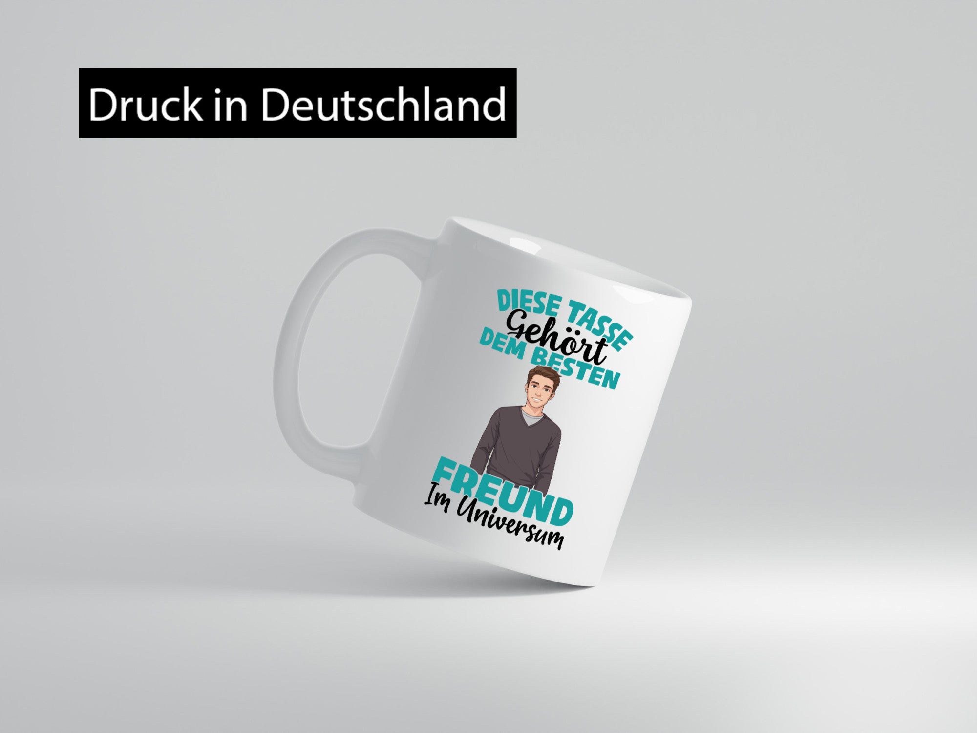 Im Universum: Freund | Beziehung Partner Liebe Geschenk Humor Geschenkidee