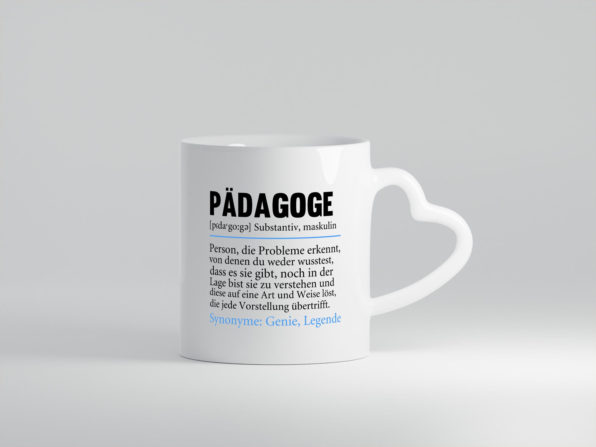 Pädagoge | Pädagogik lustig Spruch Humor v2 Geschenkidee Tasse