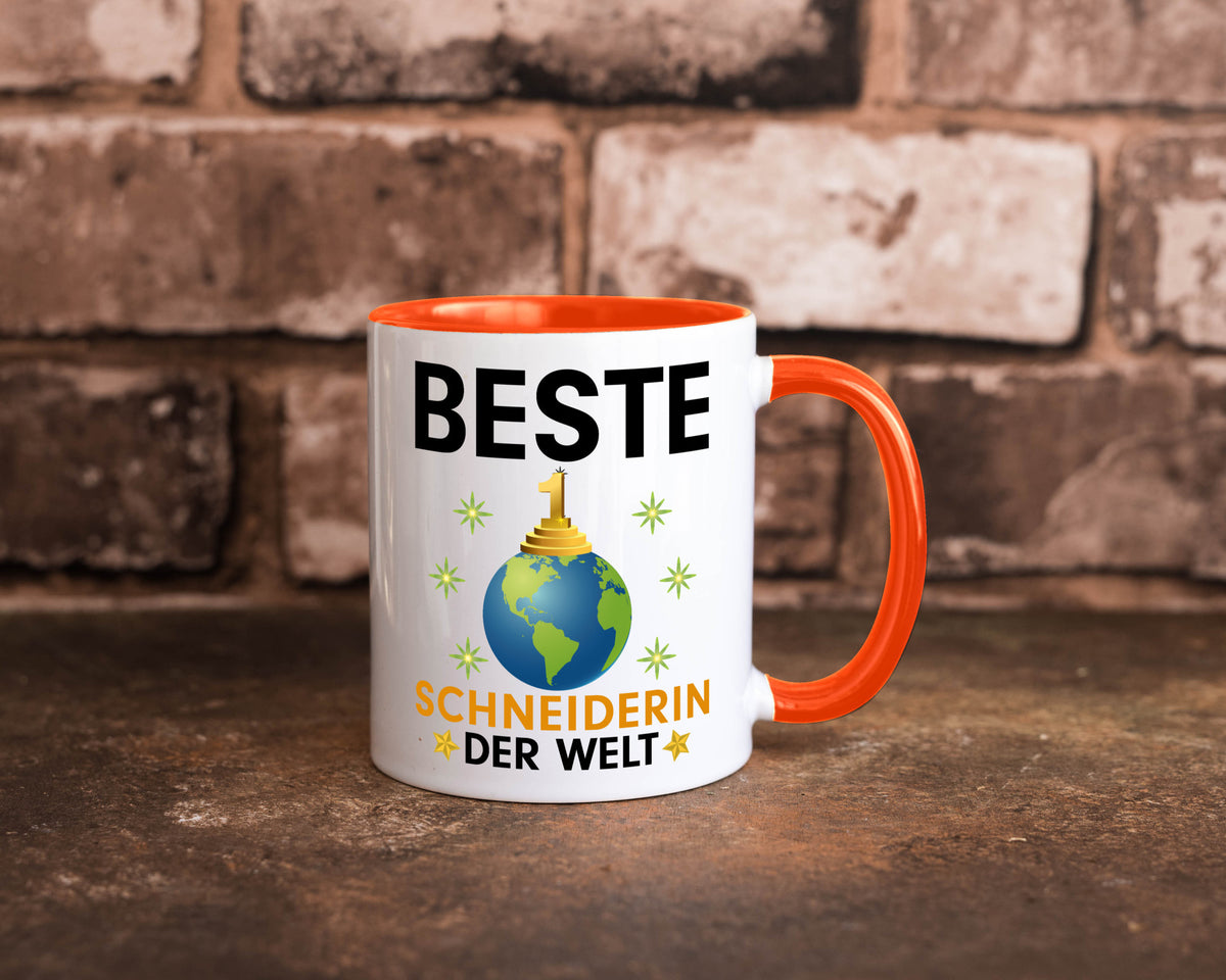 Welt Beste Schneiderin | Beruf Schneiderei lustiger Spruch Geschenk Arbeit Tasse