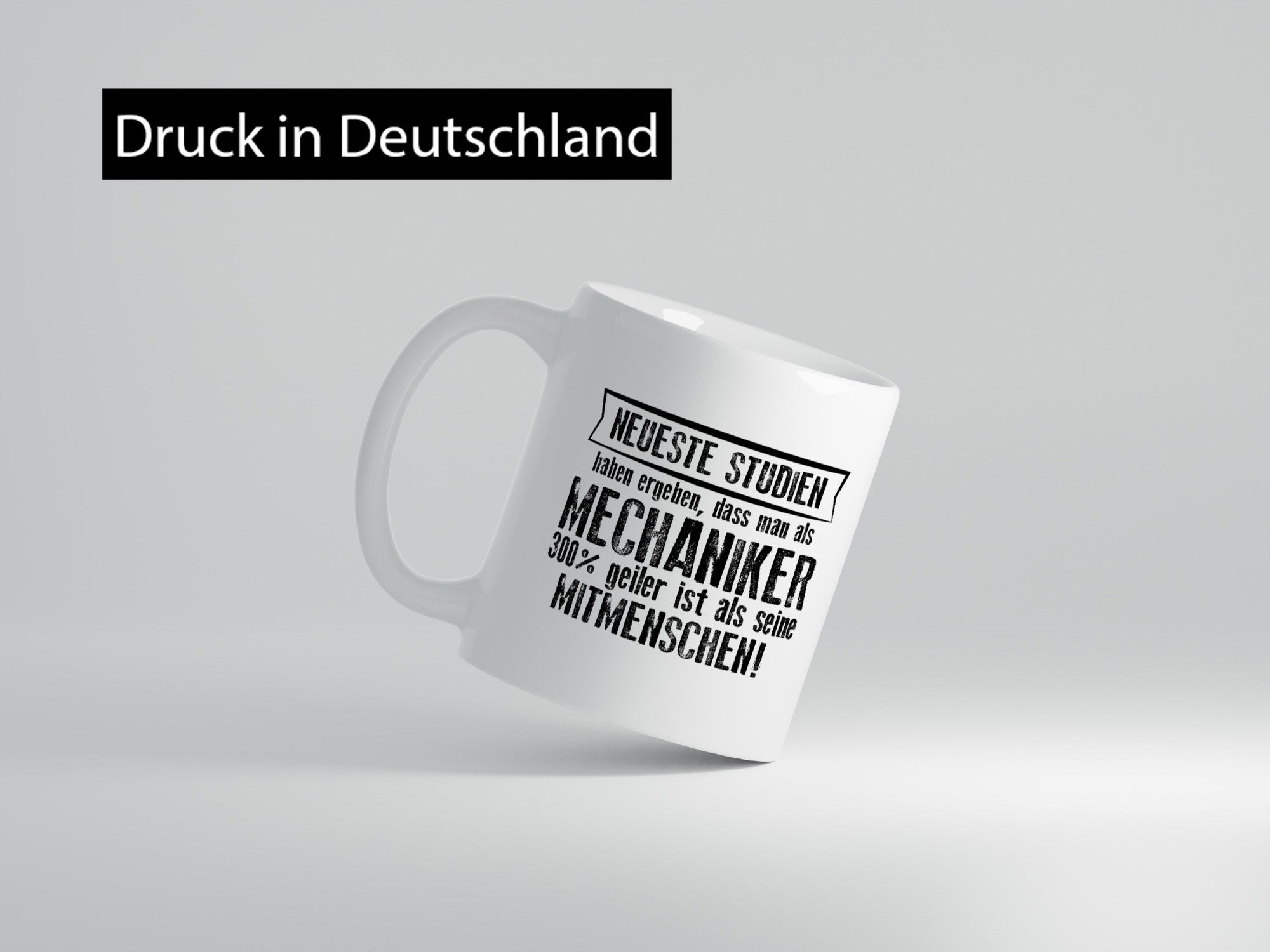 Neuste Studien: Mechaniker | KFZ Werkstatt Humor Geschenkidee Tasse