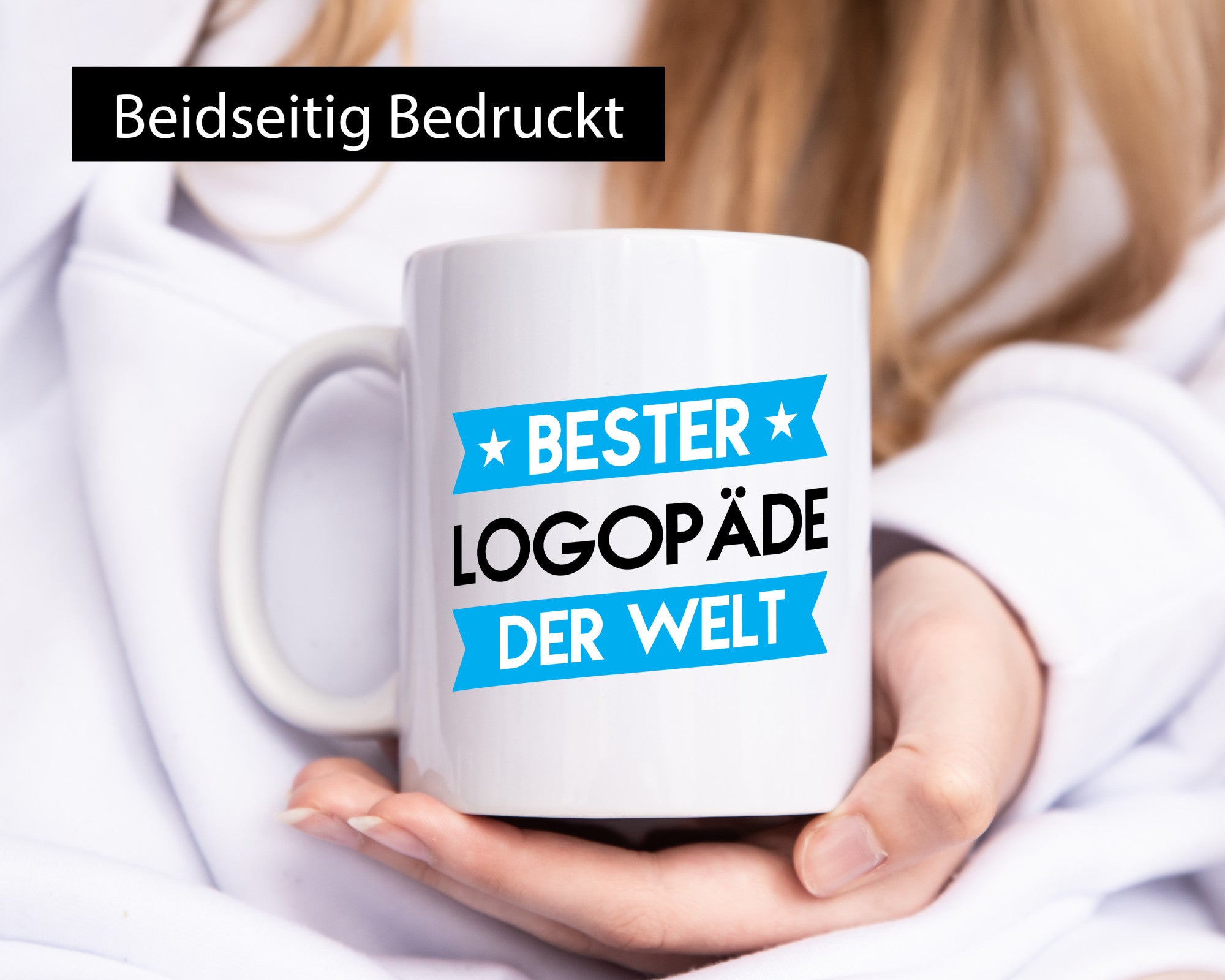 Bester Logopäde | Sprachtherapie lustig Humor Geschenkidee Geschenk Tasse