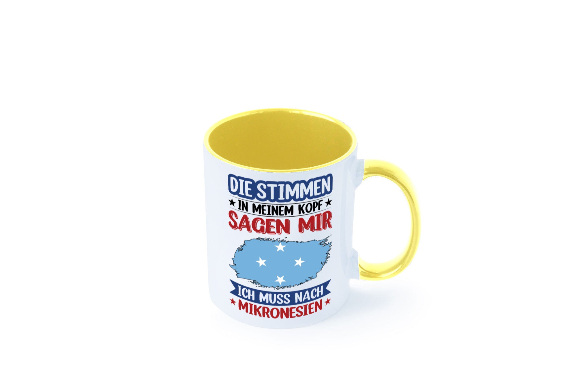 Mikronesien | Urlaub Stimmen in meinem Kopf Traumland Geschenk Humor