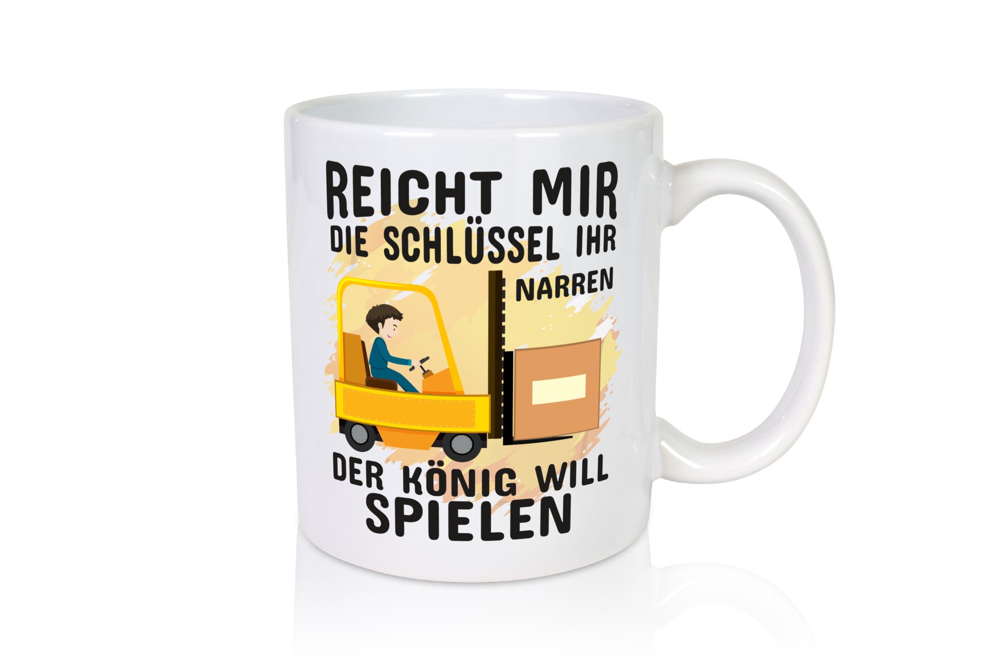Gabelstapler Tasse | Lagerarbeiter Humor Beruf Arbeit Kollegen Büro Geschenkidee