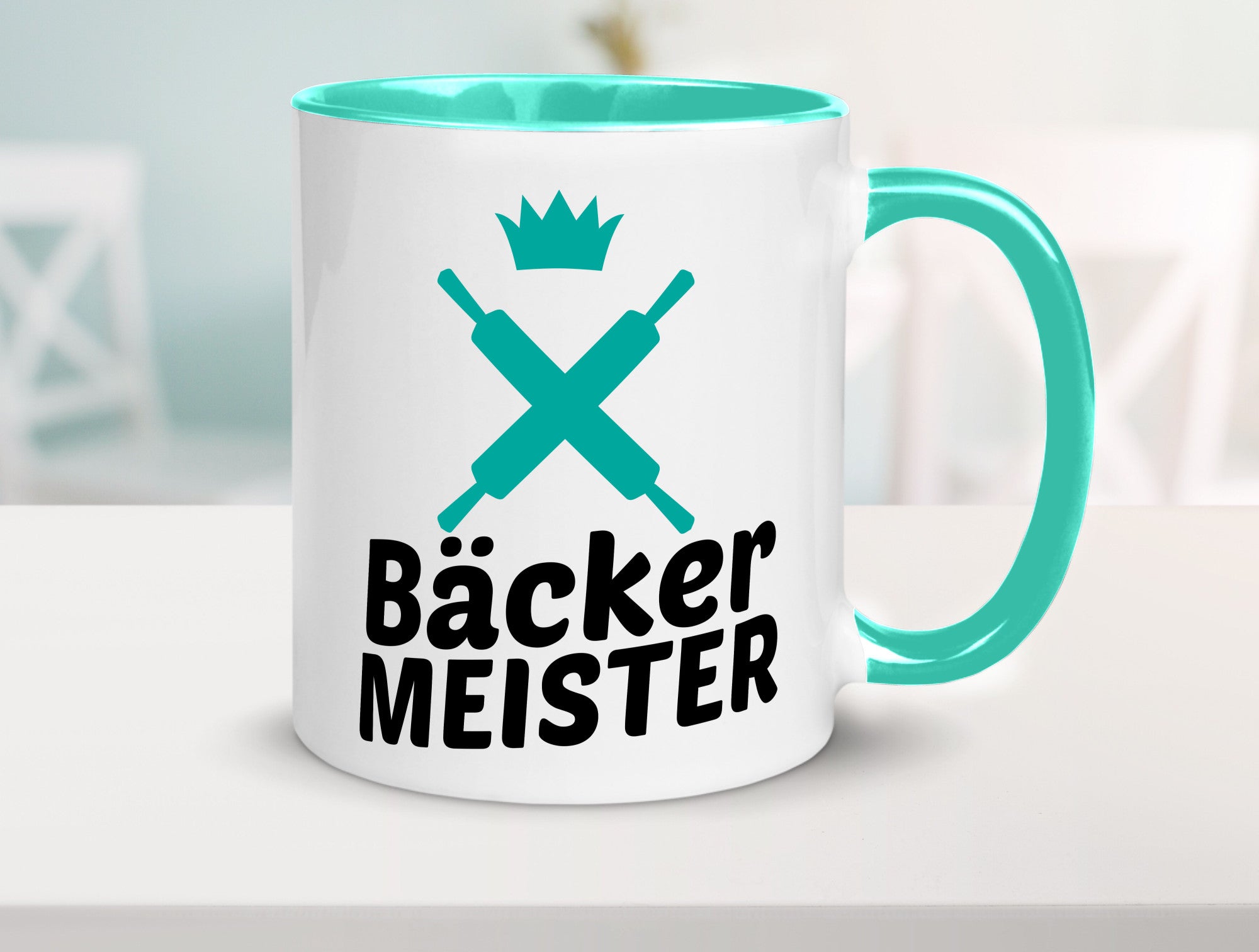Bäcker Meister | Bäckerrei lustig Humor Geschenkidee Geschenk Tasse