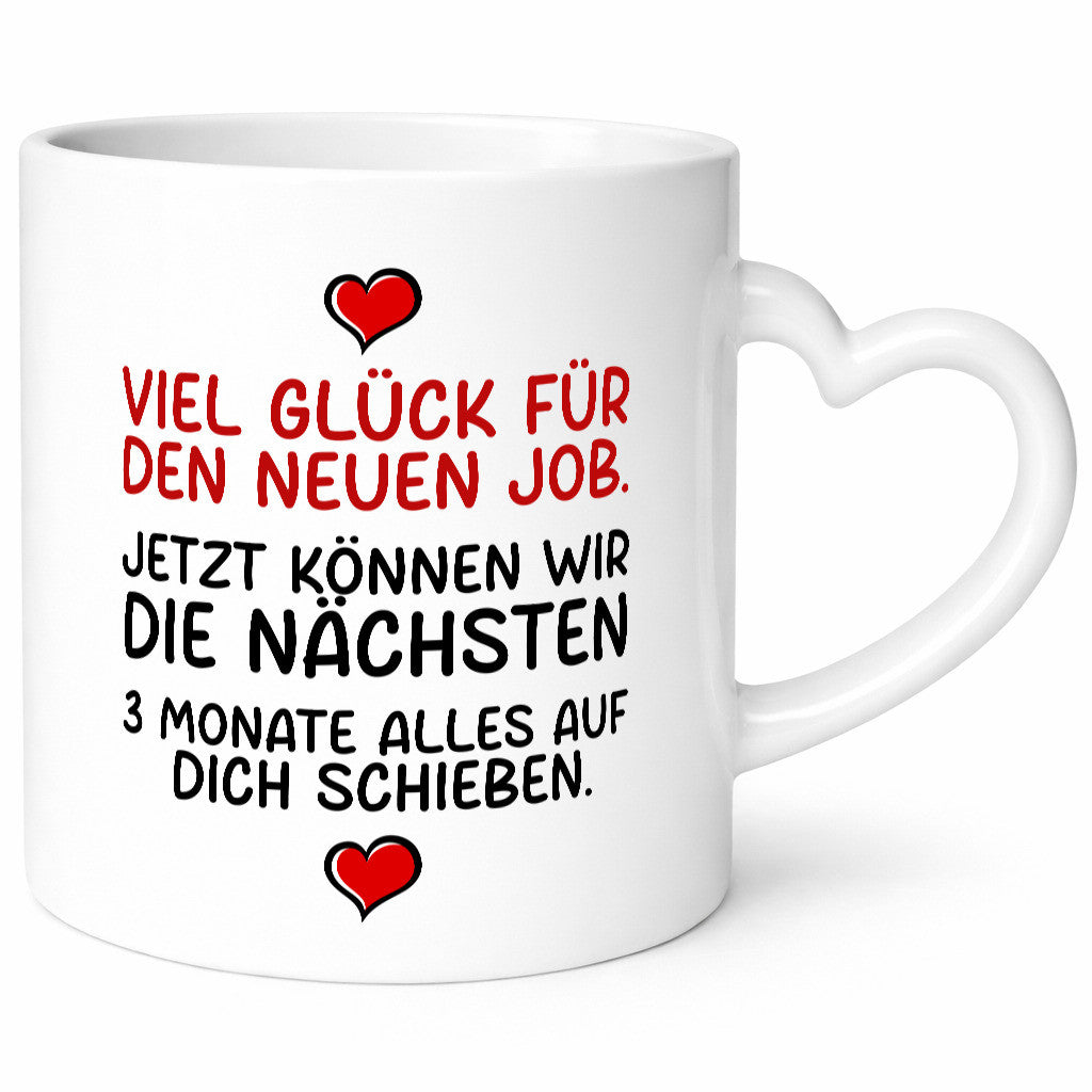 Jobwechsel | Arbeit Neuling bei der lustig Kollegen Büro Geschenk Tasse