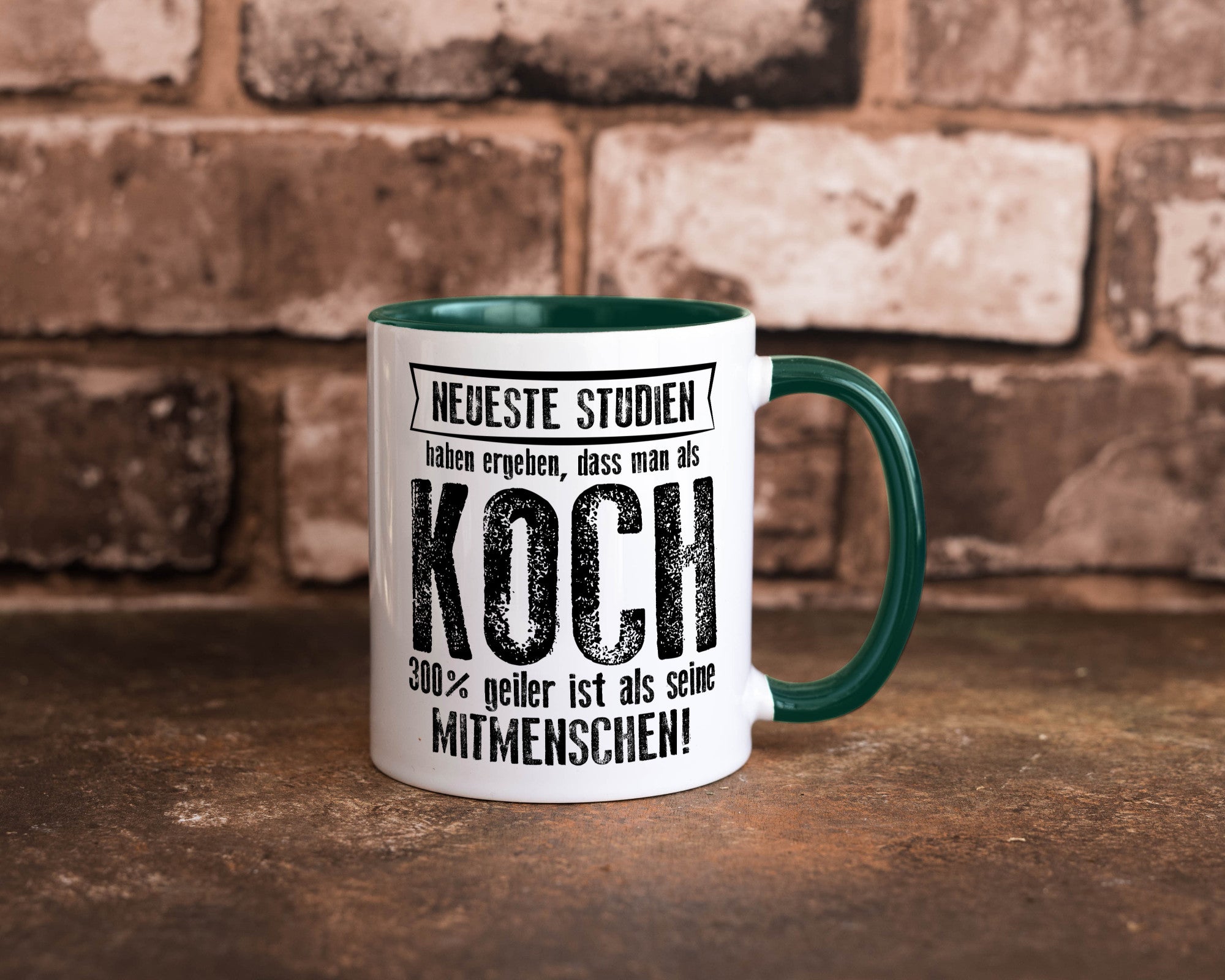 Neuste Studien: Koch | Chefkoch Humor Arbeit Kollegen Büro Geschenkidee Tasse