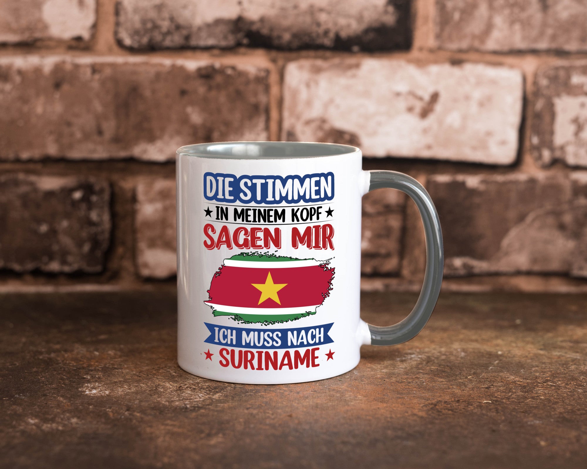 Suriname | Urlaub Stimmen in meinem Kopf Traumland v2 Geschenk Humor