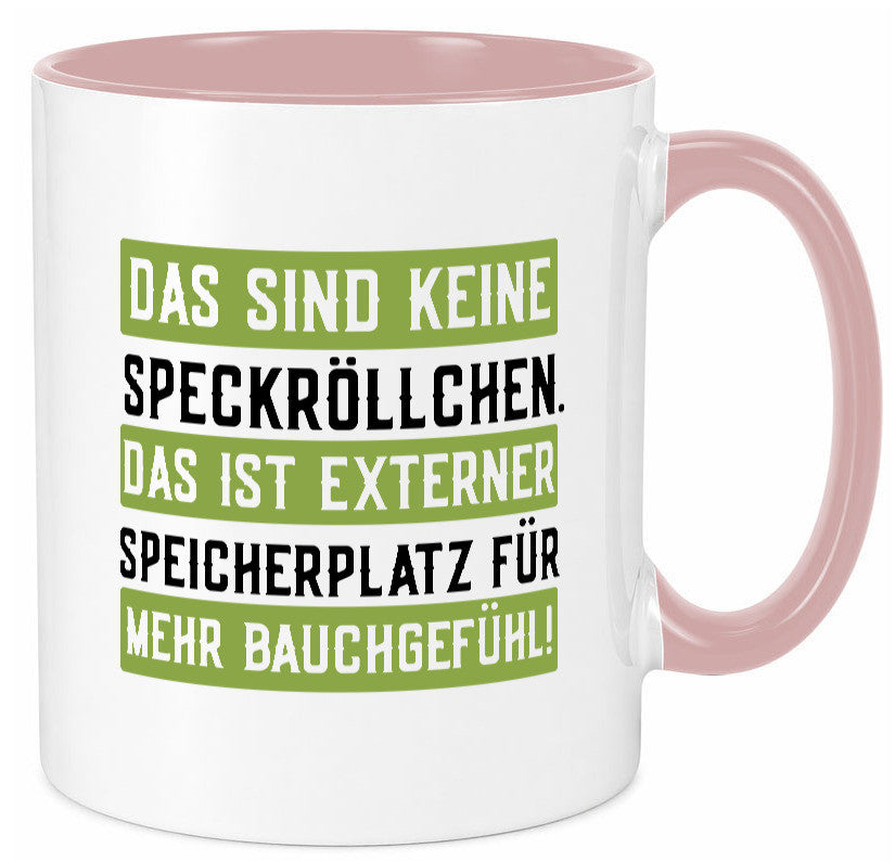 Keine Speckröllchen | Softwareentwickler PC Körperfülle Geschenkidee Humor Tasse