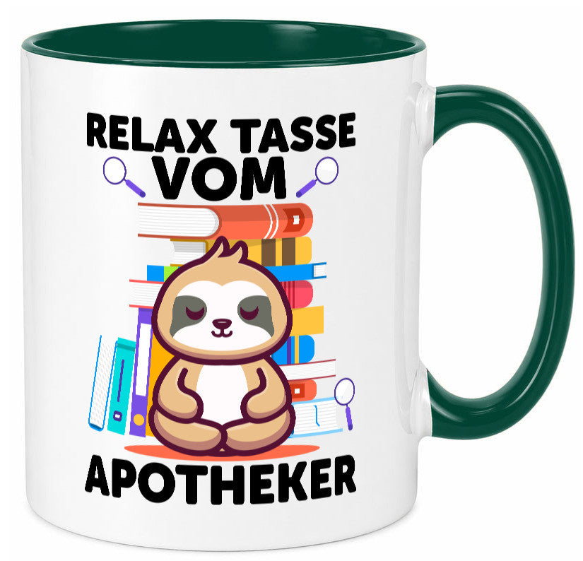 Relax Tasse: Apotheker | Apotheke Pharmazie lustiger Spruch Geschenk Humor