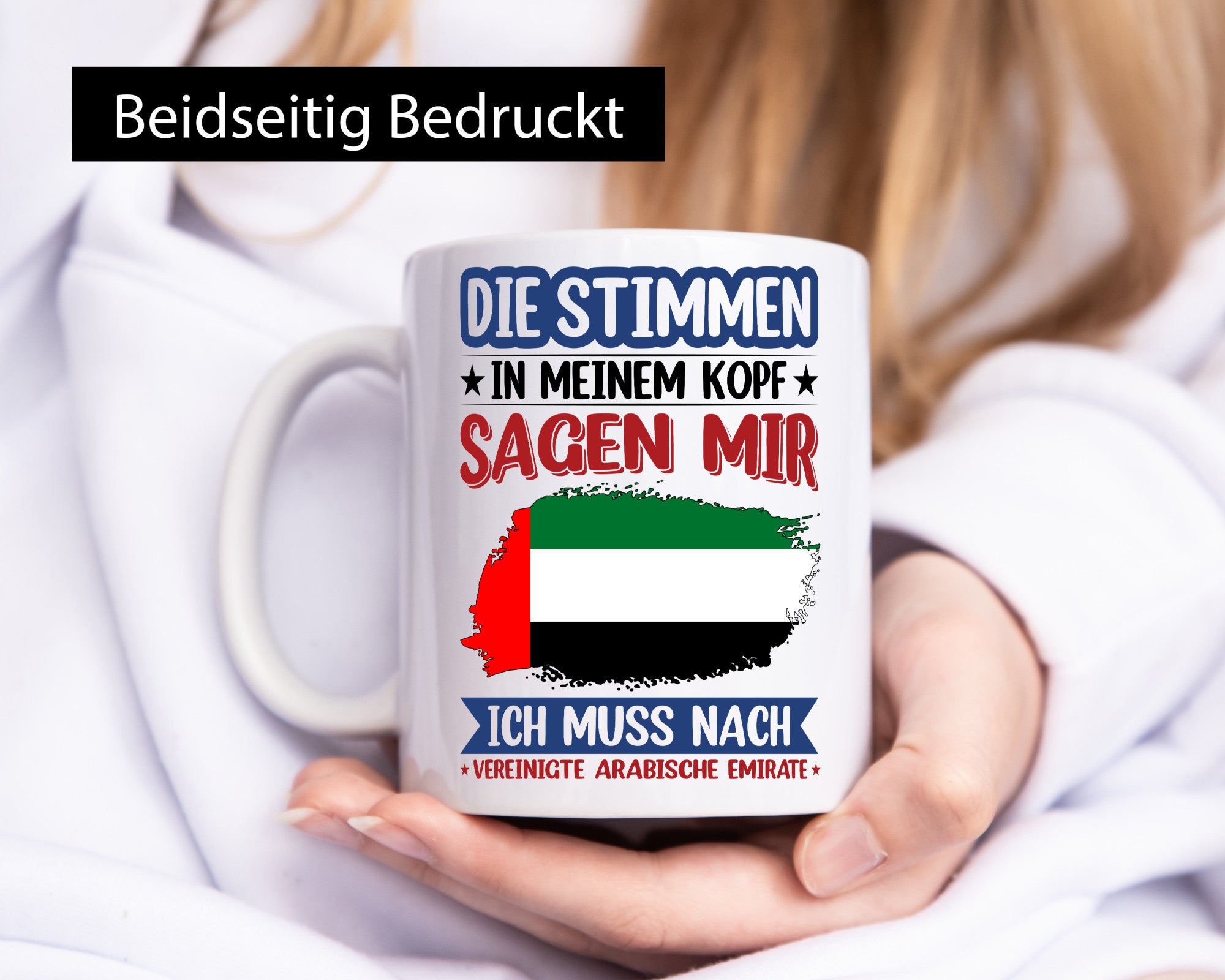 Vereinigte Arabische Emirate | Urlaub Stimmen im Kopf v2 Geschenk Humor