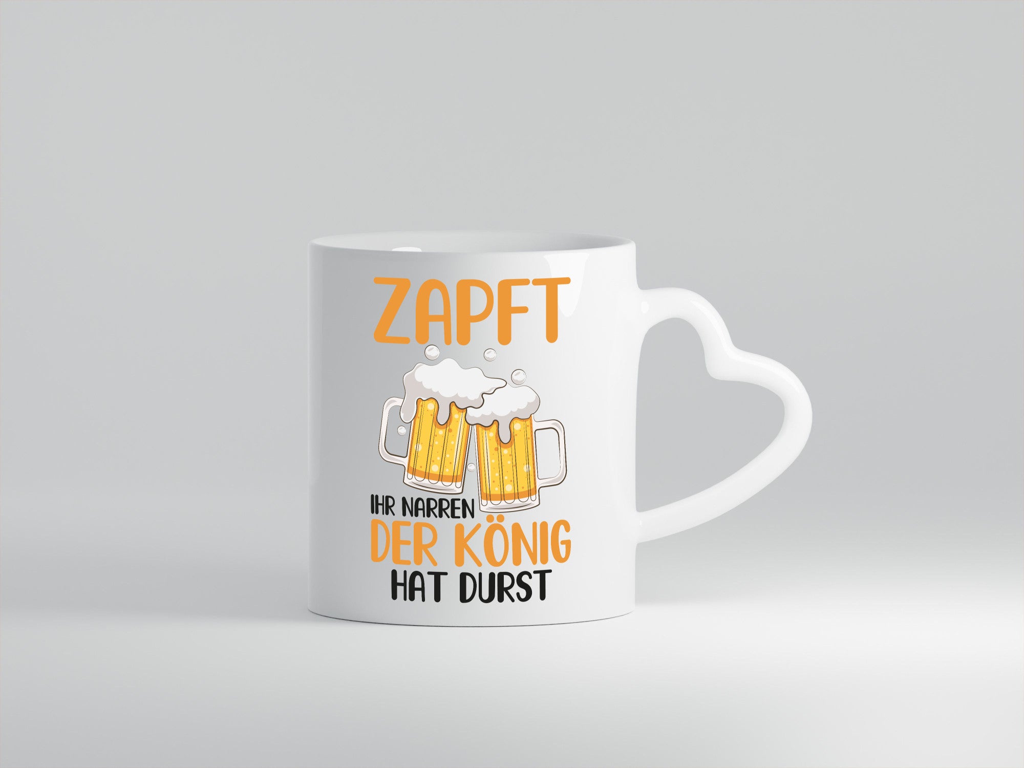 Zapft ihr Narren | König Biertrinker Bier Pils Party Geschenkidee Humor Tasse