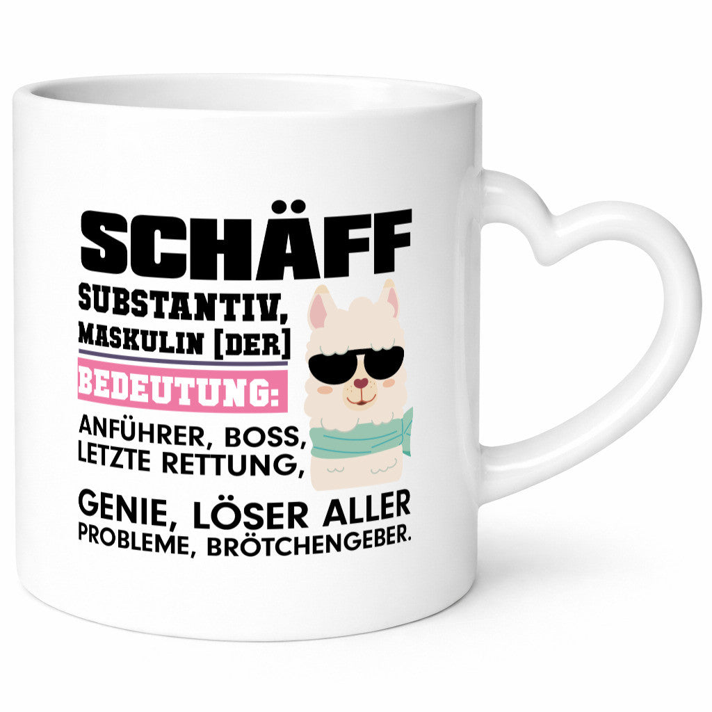 Chef Schäff | witzige Büro Tasse Arbeit Mitarbeiter Humor Kollegen Geschenkidee
