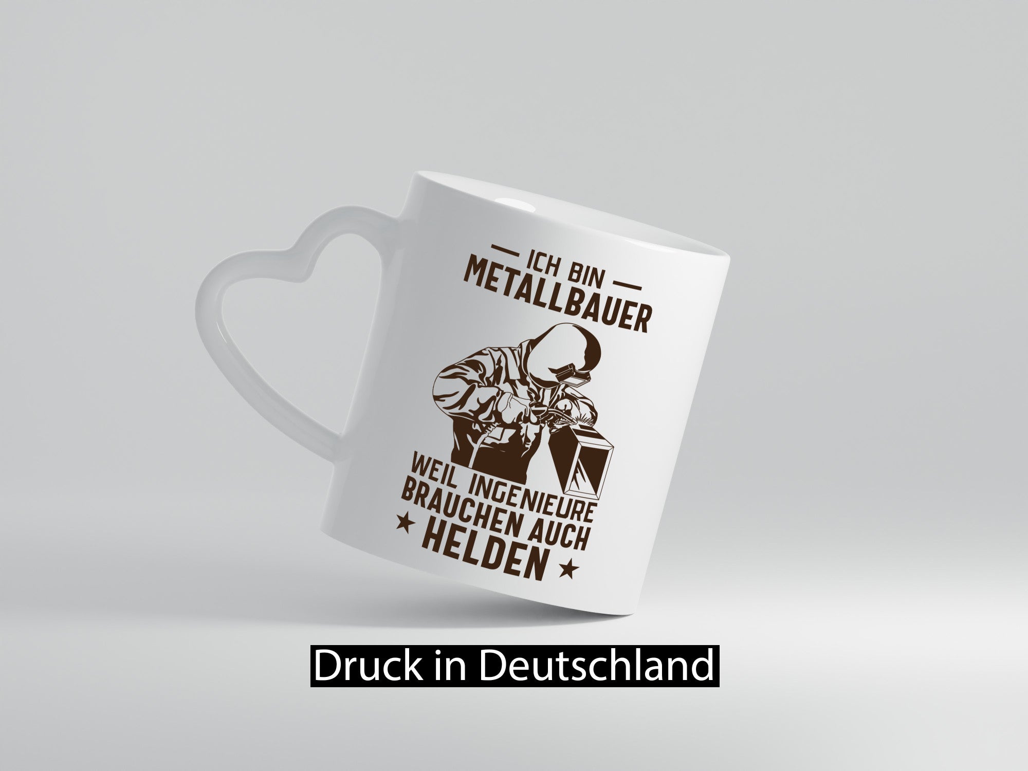 Metallbauer, Helden | Schweisser lustiger Spruch Geschenk Humor Geschenkidee