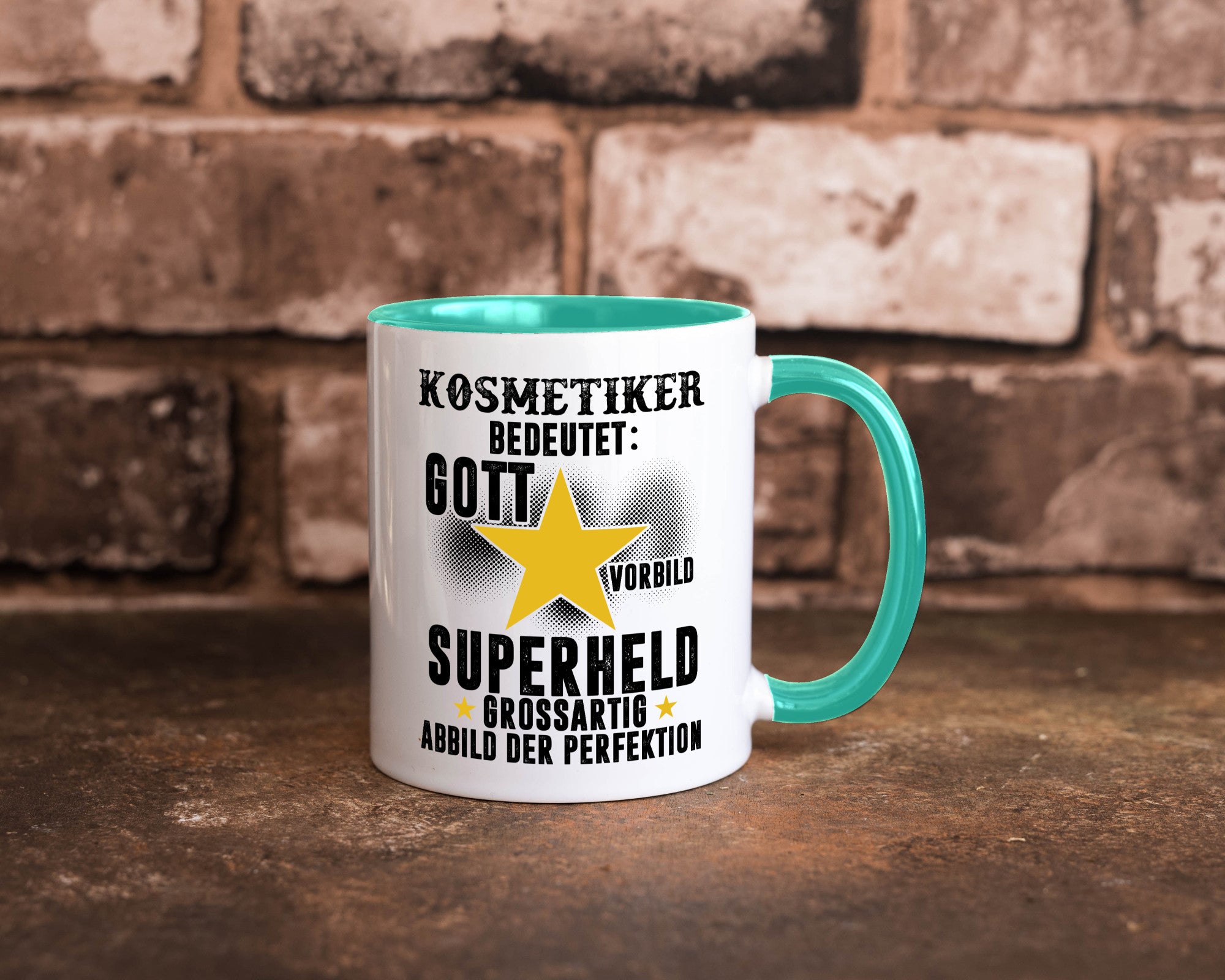 Bedeutung von Kosmetiker | Kosmetik Stylist Visagist Geschenkidee Humor Tasse