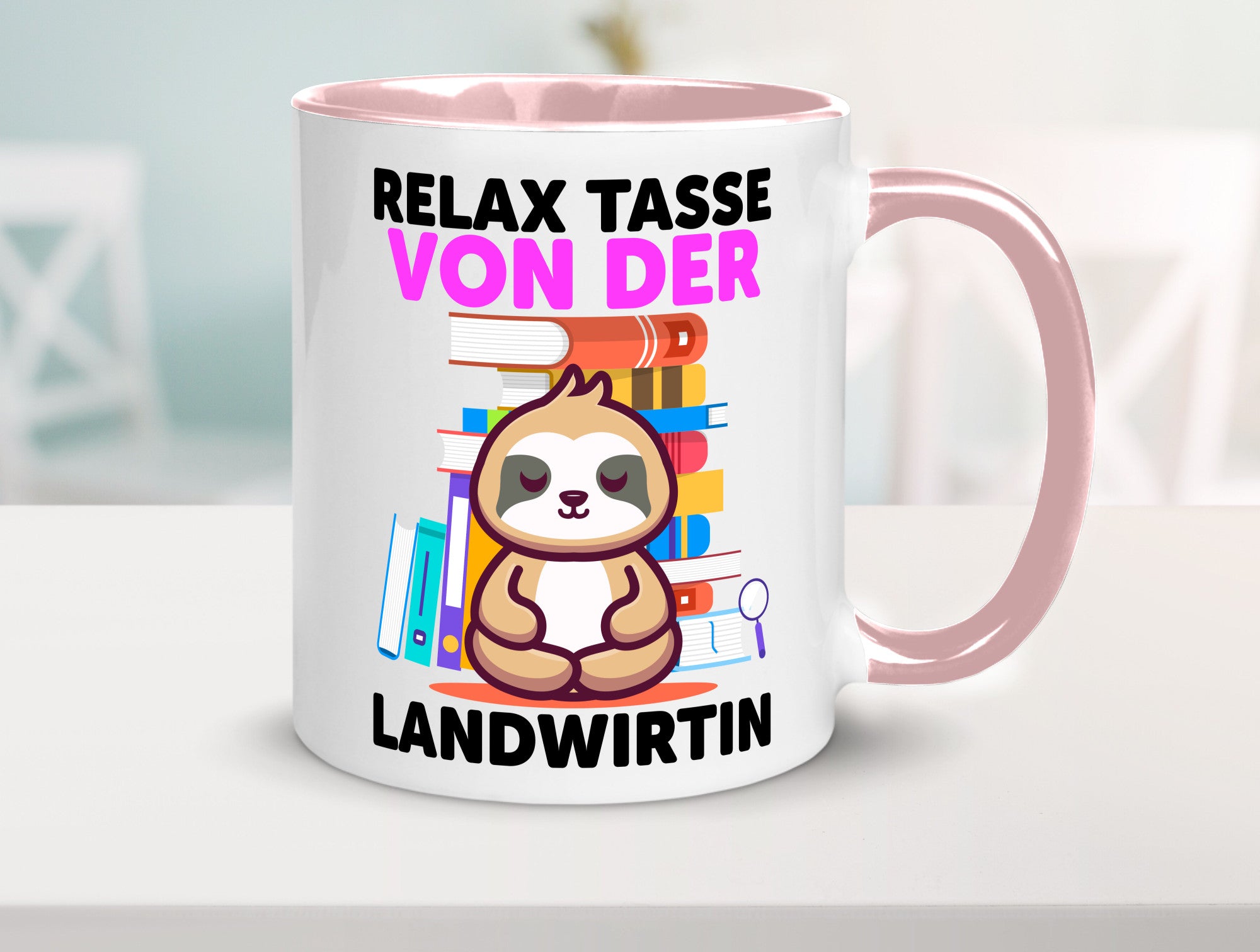 Relax Tasse: Landwirtin| Bäuerin | Landwirtschaft Geschenk Humor Geschenkidee