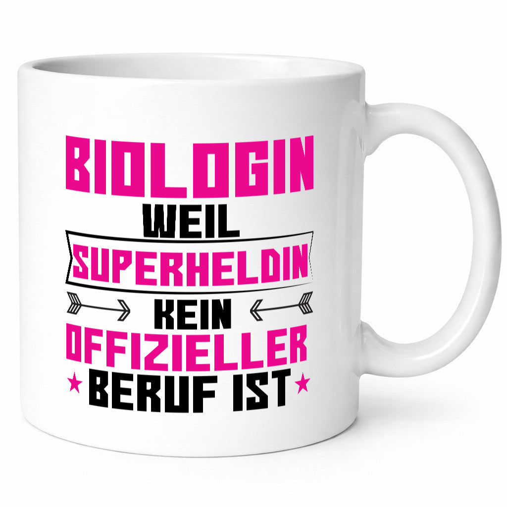 Superheldin Biologin | Biologie Naturforscherin lustiger Spruch Geschenk Humor