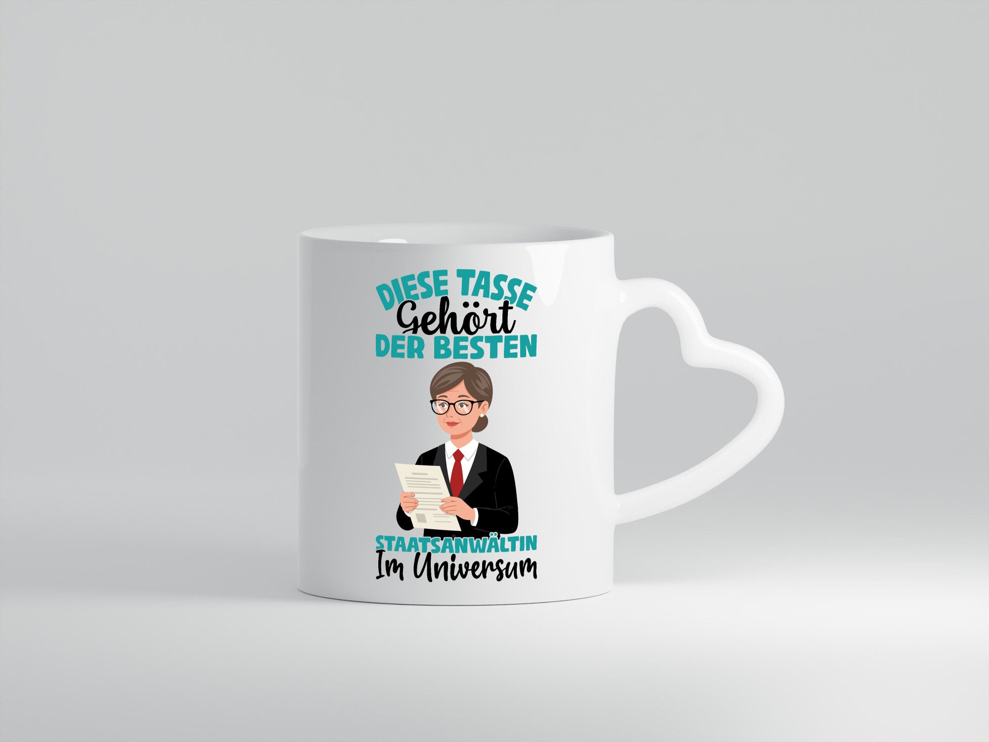 Im Universum: Staatsanwältin | Anwältin Geschenkidee Humor Tasse