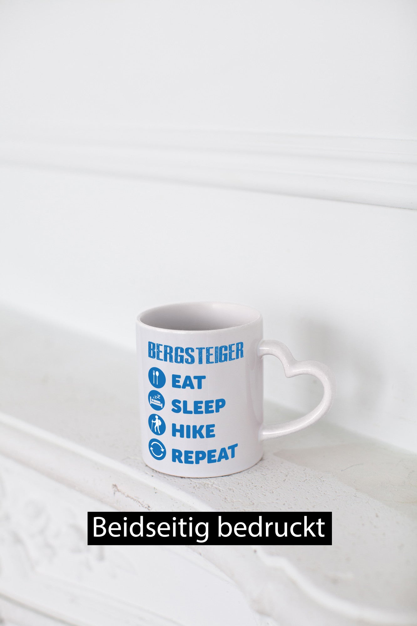 Bergsteiger Tasse | Wandern Spruch Hiking Berge lustig Humor Geschenkidee