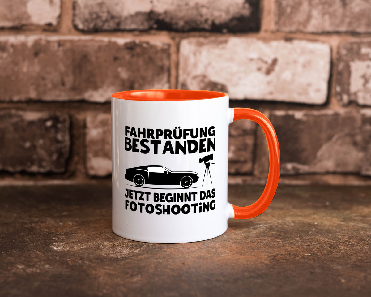 Fahrprüfung bestanden | Autofahren Führerschein Geschenk Humor Geschenkidee Tasse