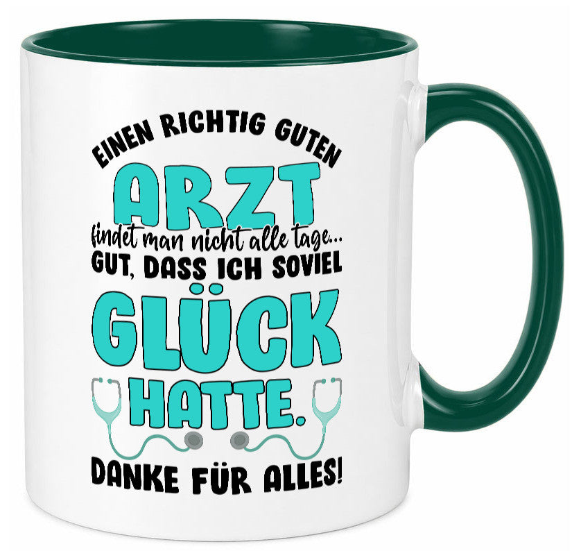 Richtig guter Arzt | Dankeschön Tasse Ärzte Spruch vl9 Humor Geschenkidee
