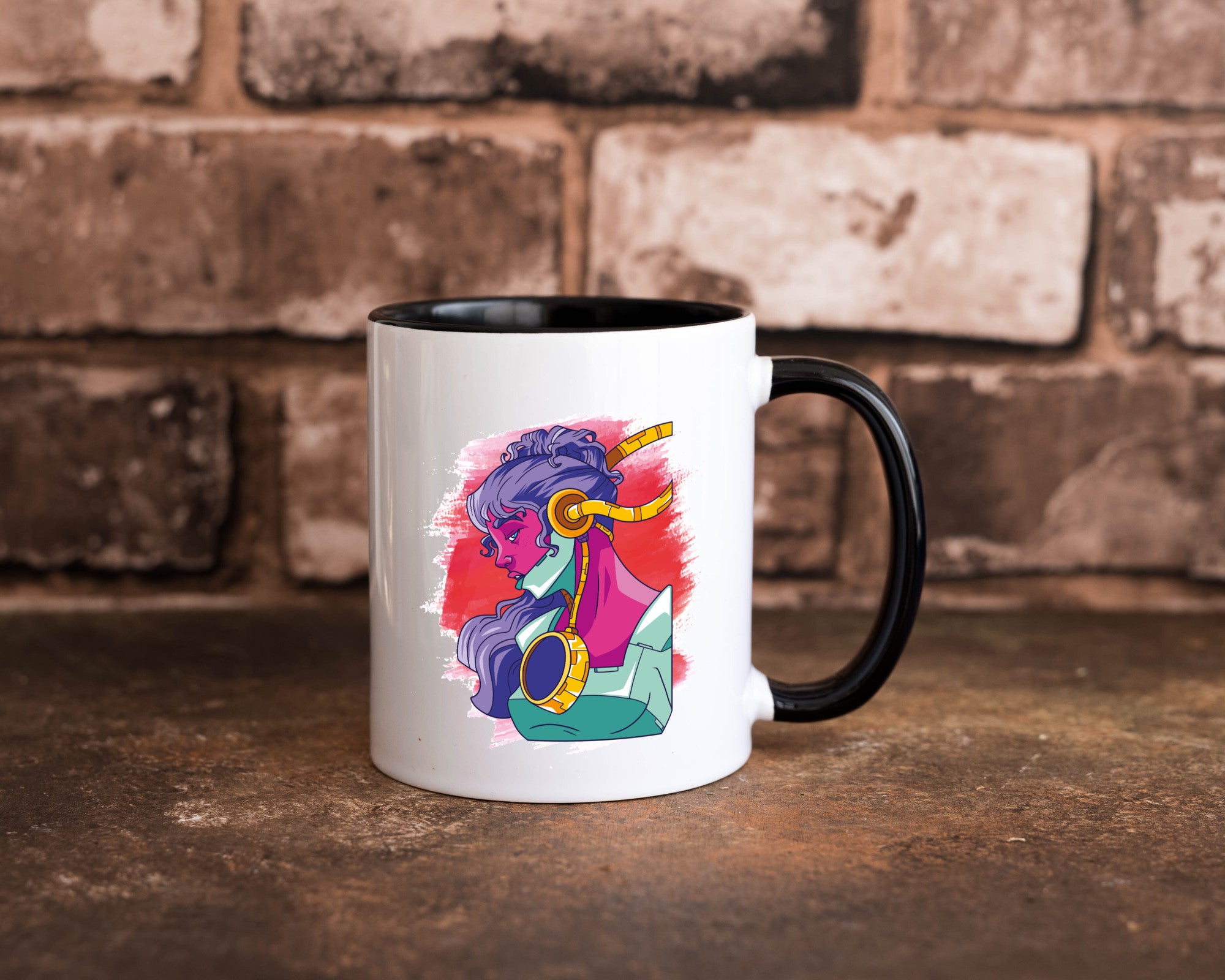 Zeichnung | Kunst Tasse Frauen Motiv cooles Design Humor Geschenkidee