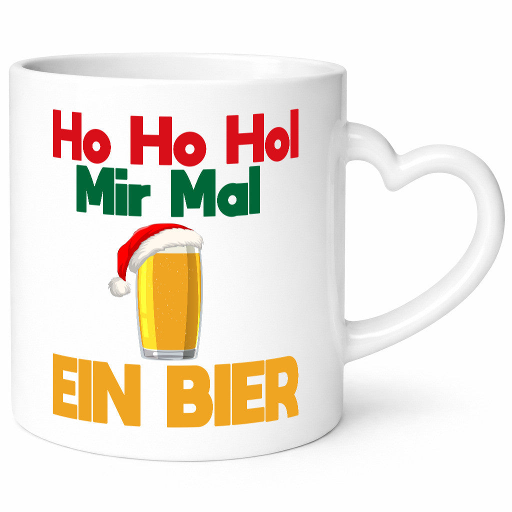 Ugly Christmas | Ho Ho Hol mir mal ein Bier Biernachten Geschenkidee Humor Tasse