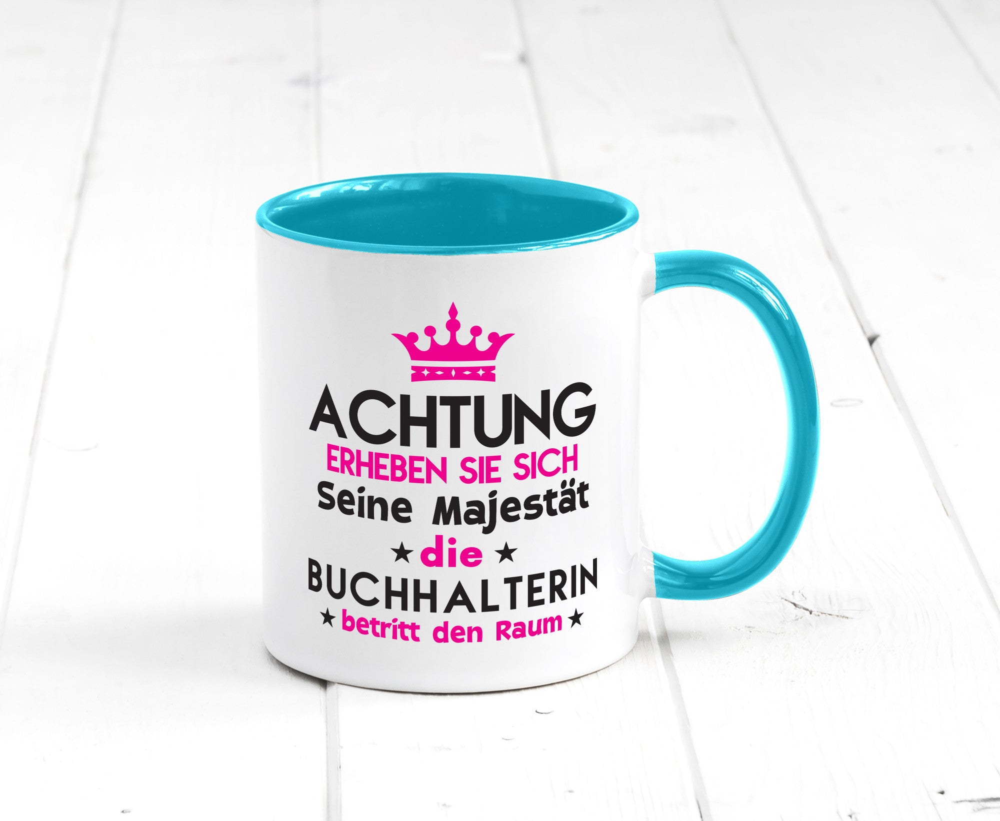 Seine Majestät Buchhalterin | Buchhaltung Humor Geschenkidee Tasse